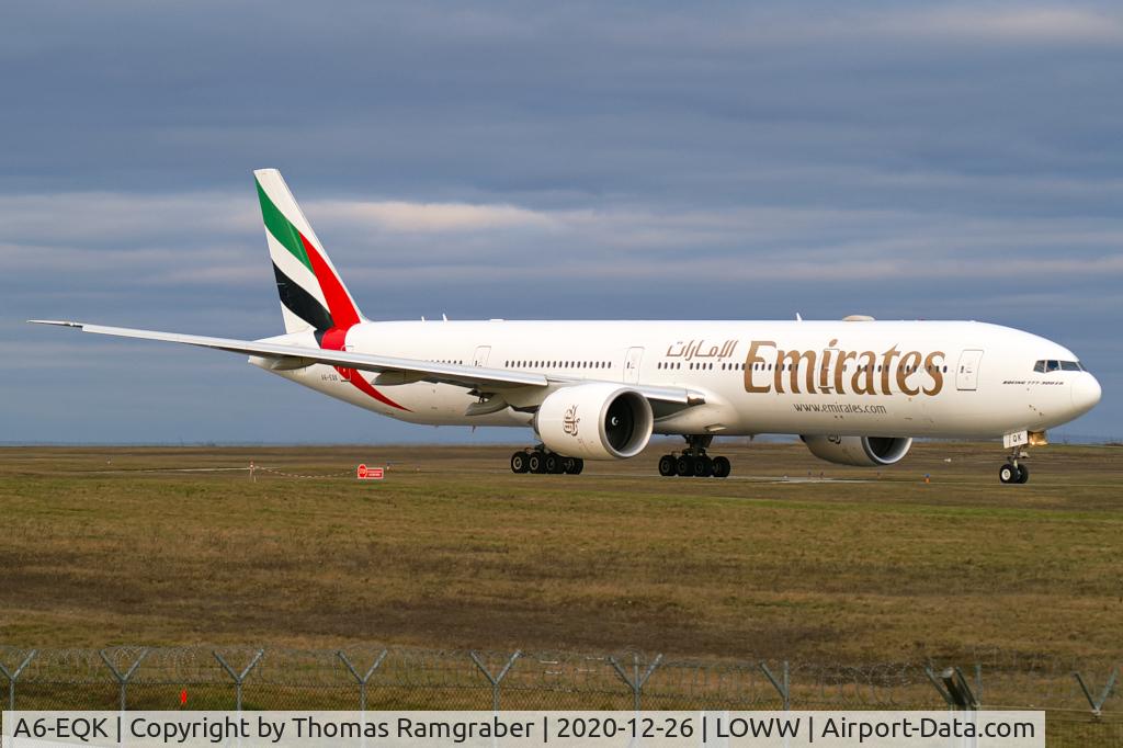A6-EQK, 2018 Boeing 777-31H/ER C/N 42359, Emirates Boeing 777-300ER