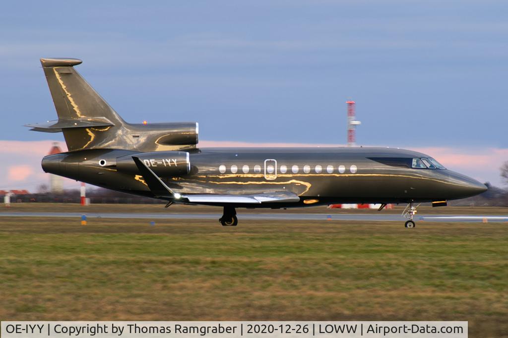 OE-IYY, 2005 Dassault Falcon 900DX C/N 603, Salzburg Jet Aviation Dassault Falcon 900DX