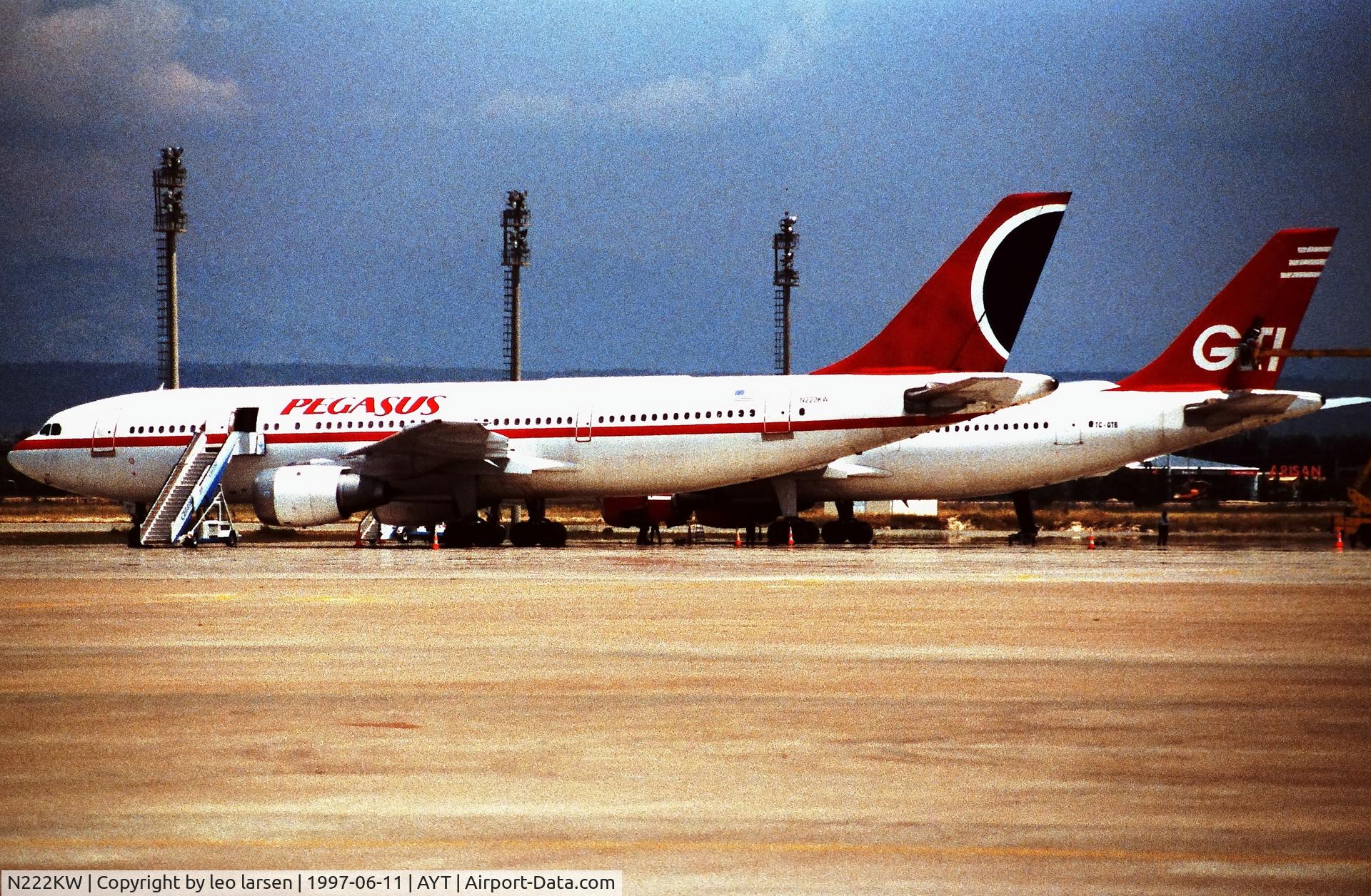 N222KW, 1983 Airbus A300B4-203 C/N 236, Antalya 11.6.1997
