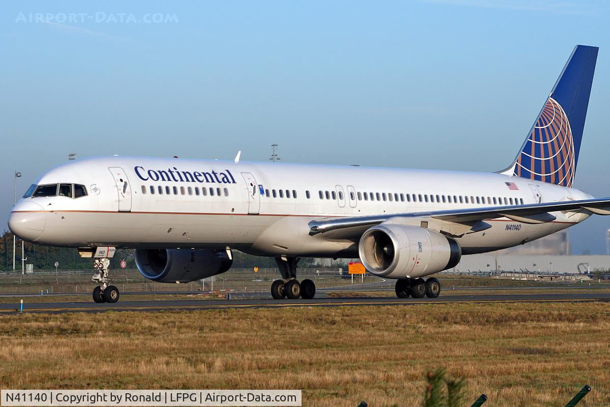 N41140, 2000 Boeing 757-224 C/N 30353, at cdg
