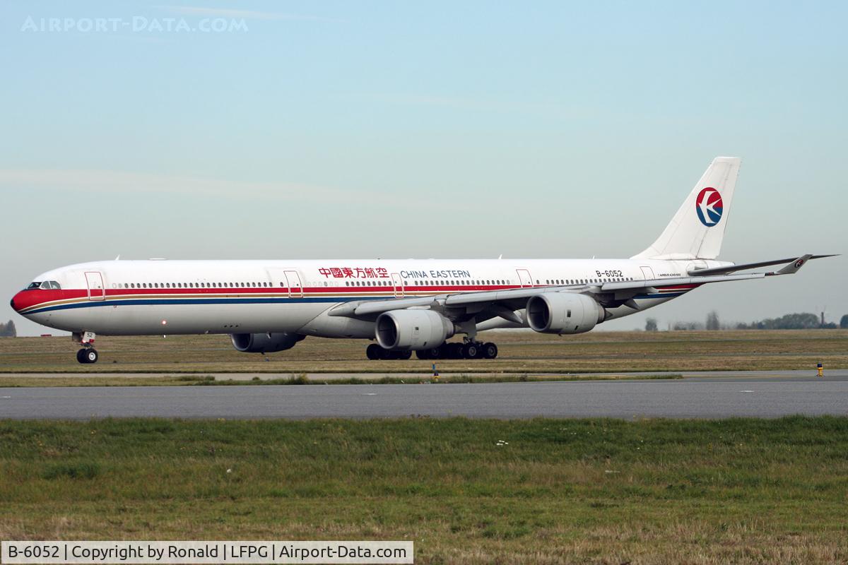 B-6052, 2003 Airbus A340-642 C/N 514, at cdg