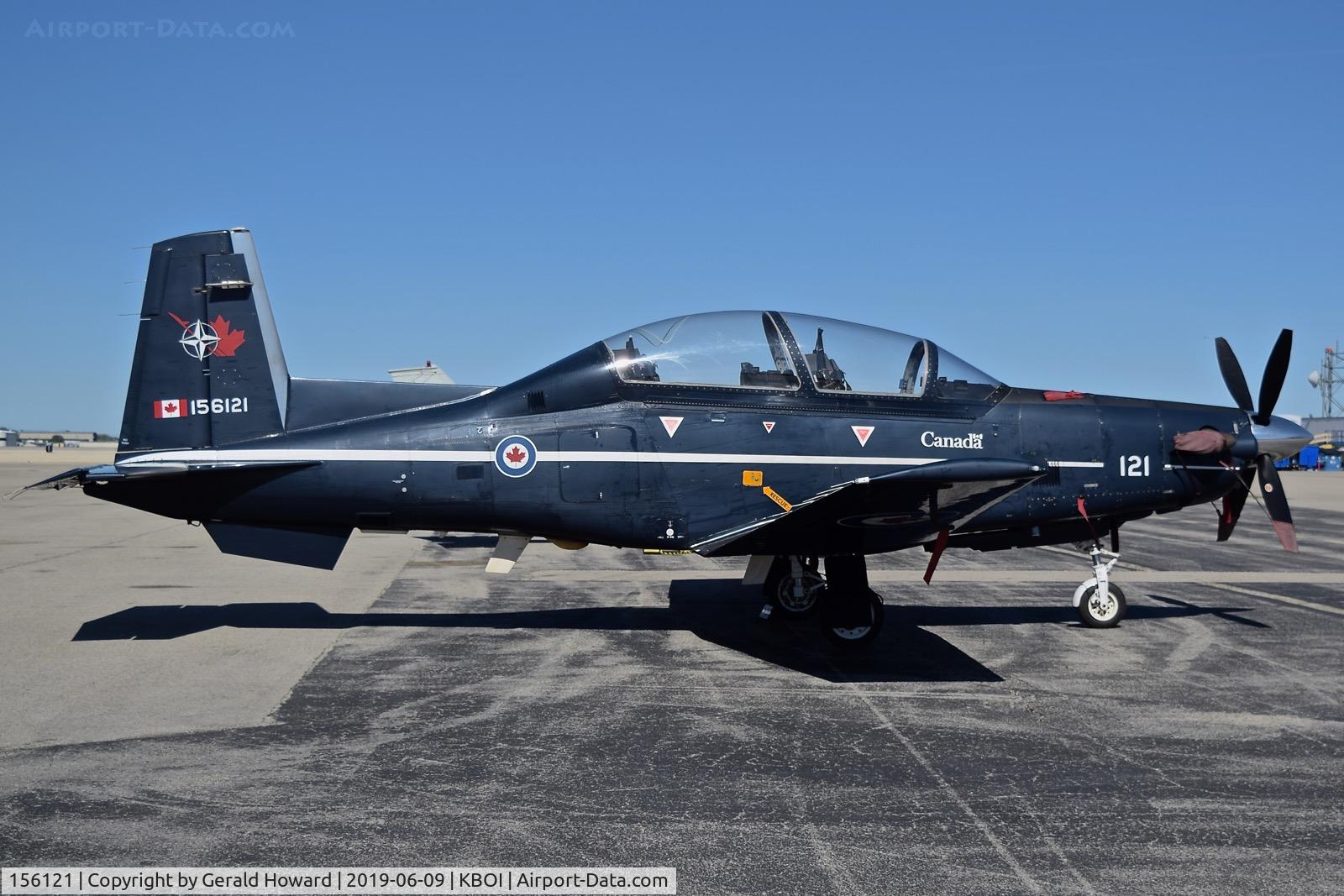 156121, Raytheon CT-156 Harvard II C/N PF-21, Parked on north GA ramp.