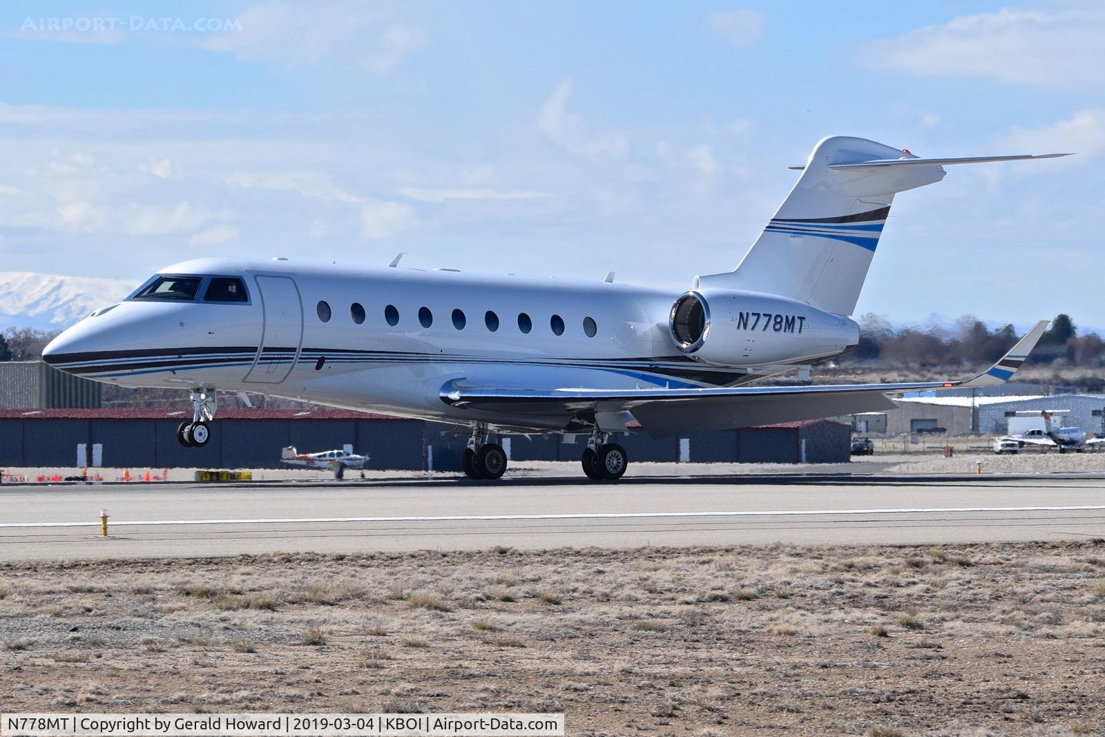 N778MT, 2018 Israel Aircraft Industries Gulfstream G280 C/N 2158, Landing 10L.