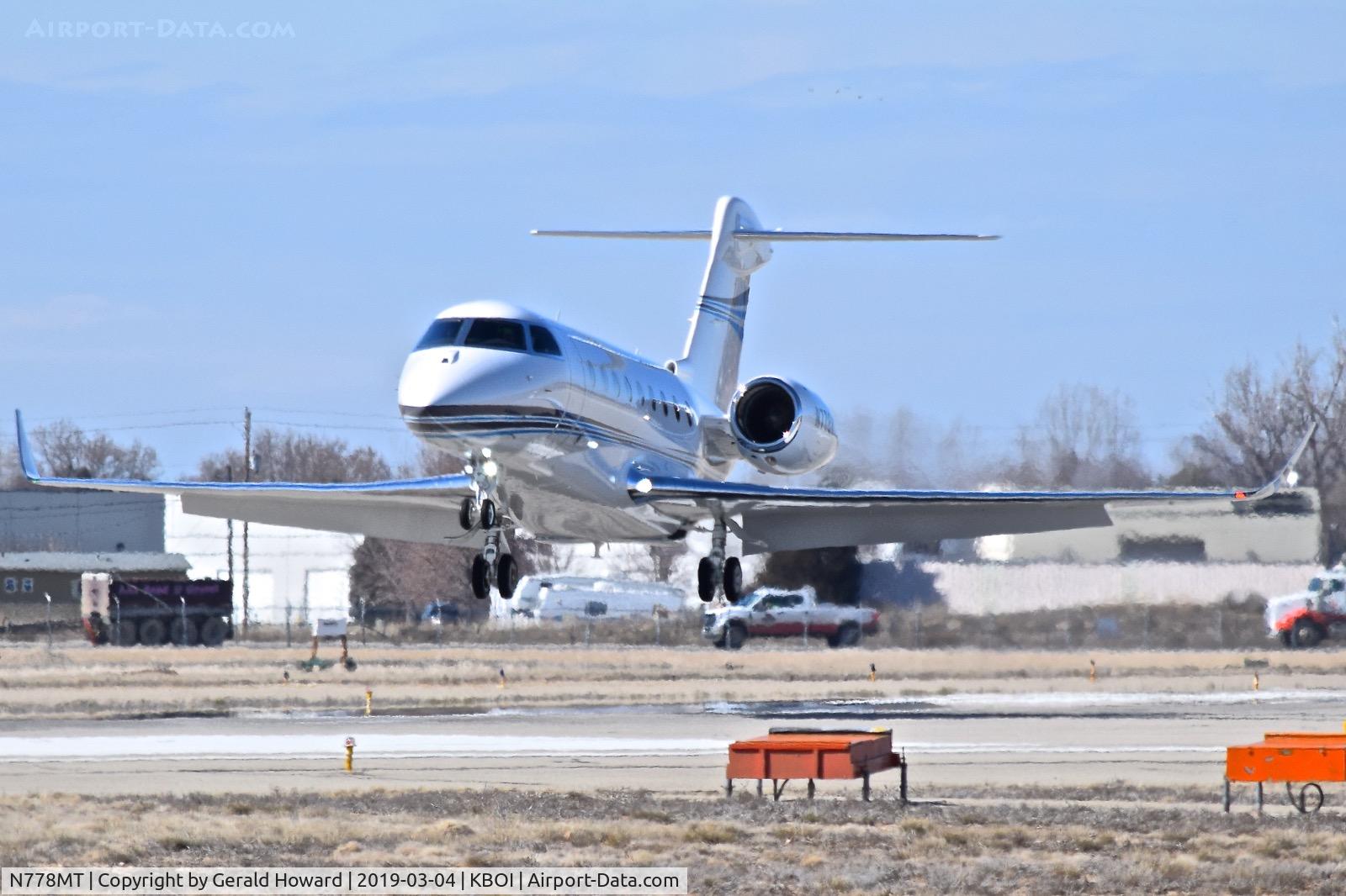 N778MT, 2018 Israel Aircraft Industries Gulfstream G280 C/N 2158, Landing 10L.
