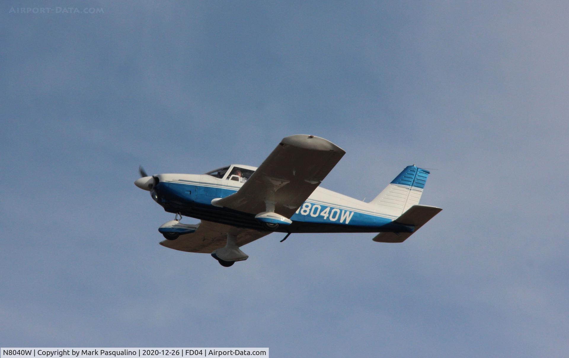 N8040W, 1965 Piper PA-28-180 C/N 28-2108, Piper PA-28-180