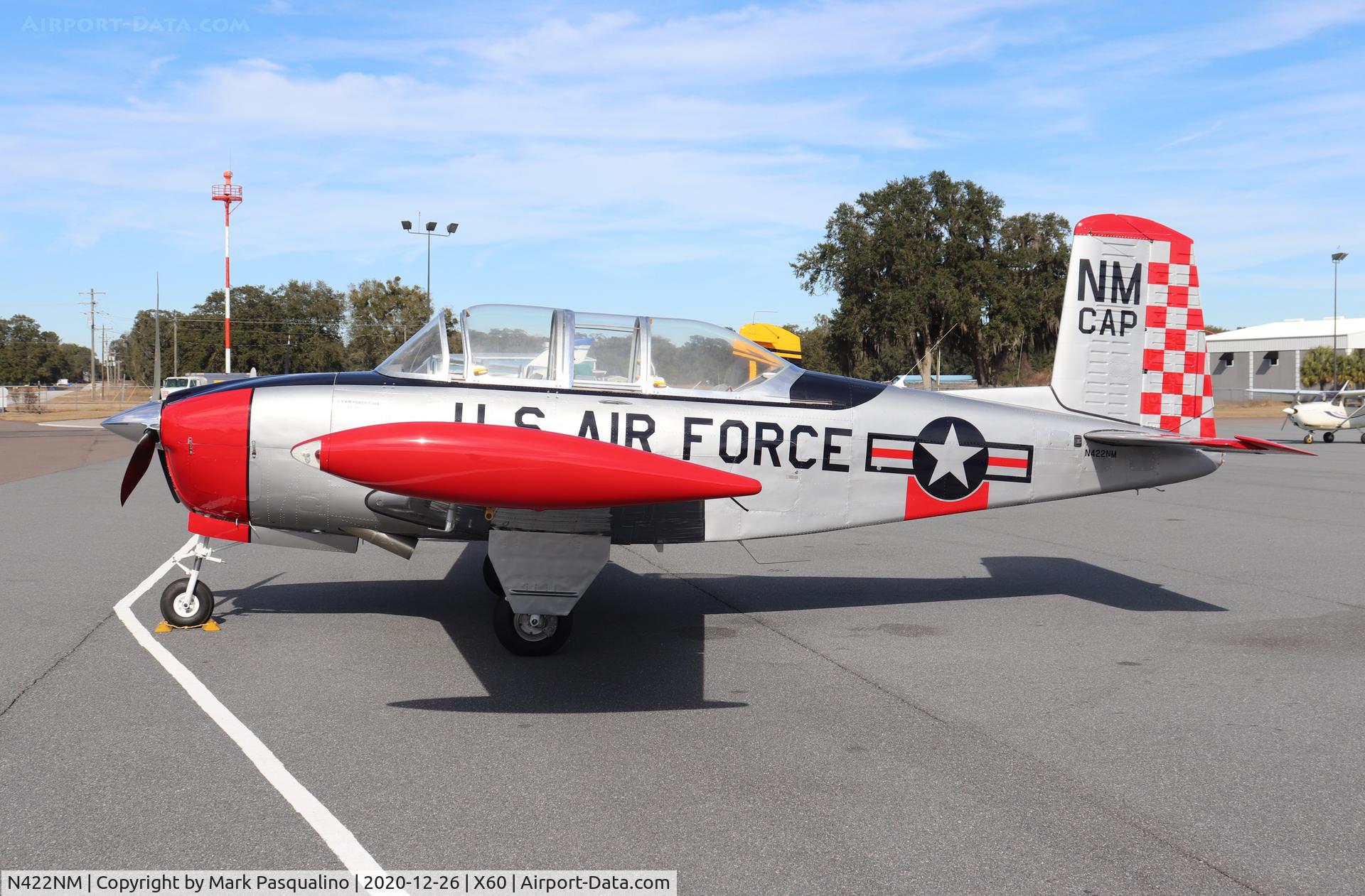 N422NM, 1952 Beech (CCF) T-34A (A45) Mentor C/N CCF34-38, Beech T-34A