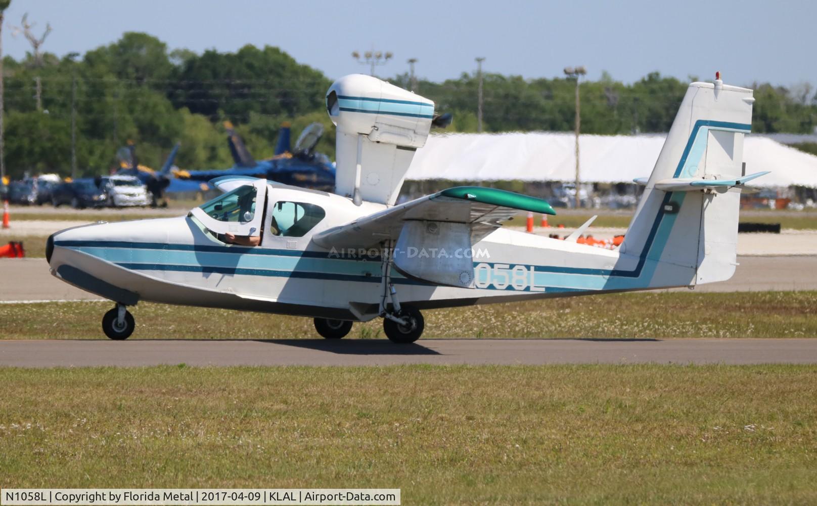 N1058L, 1974 Lake LA-4-200 Buccaneer C/N 651, SNF LAL 2017
