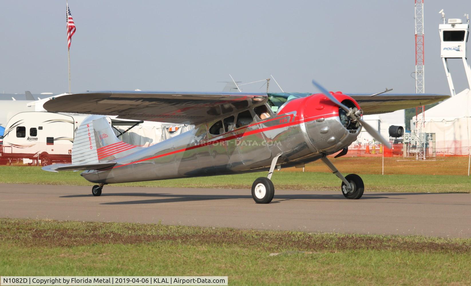 N1082D, 1951 Cessna 195A C/N 7694, SNF LAL 2019