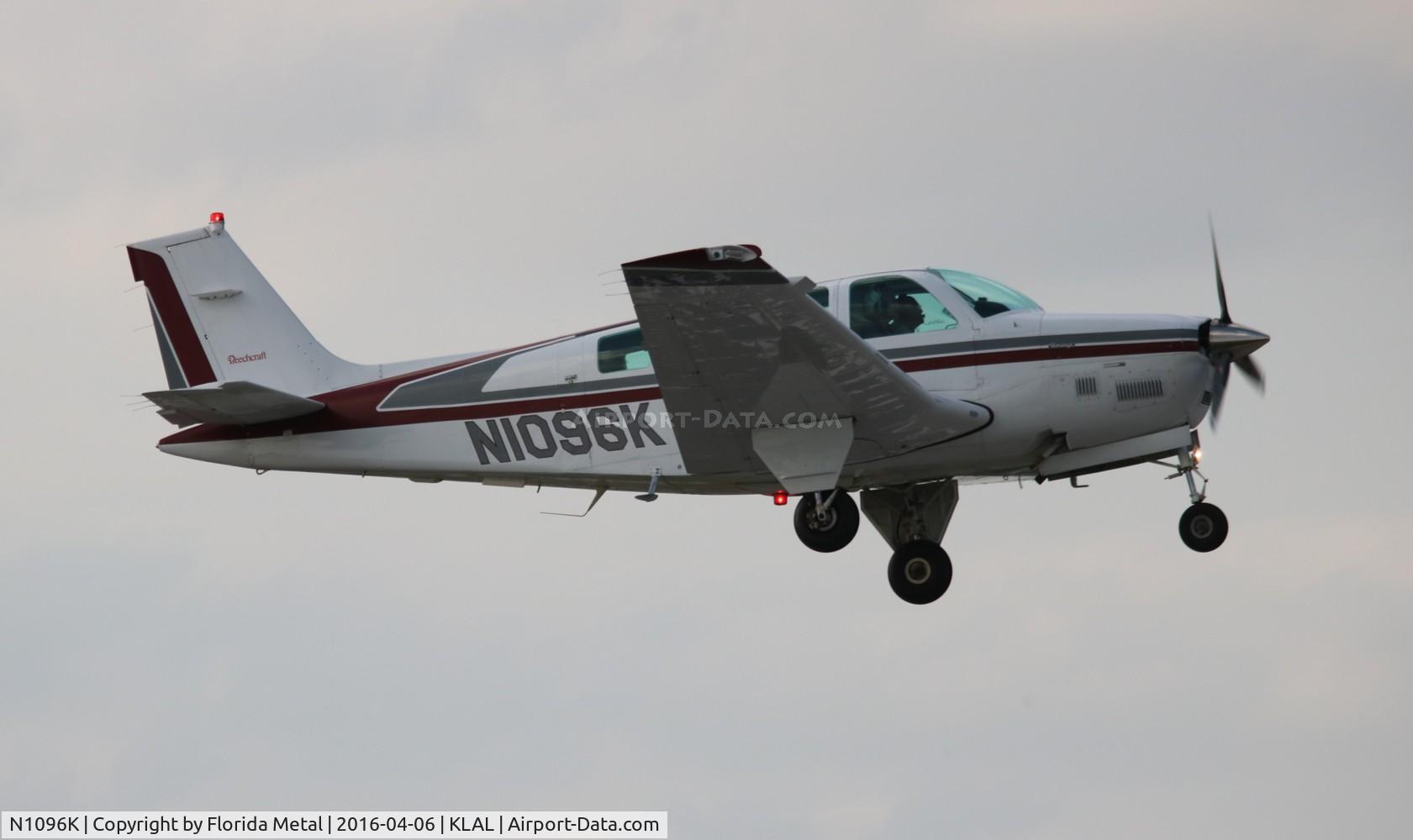 N1096K, 1996 Raytheon Aircraft Company B36TC Bonanza C/N EA-590, SNF LAL 2016