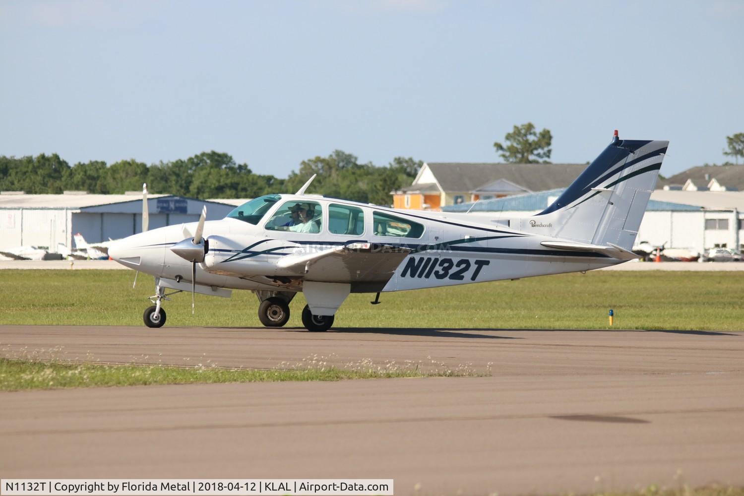 N1132T, 1976 Beech B-55 C/N TC-1962, SNF LAL 2018
