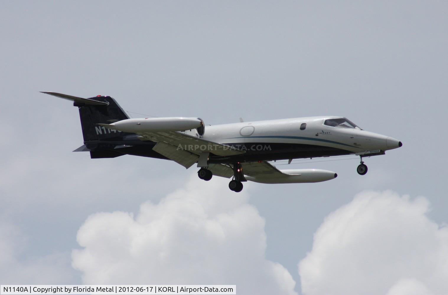 N1140A, 1976 Gates Learjet 35 C/N 35-045, ORL spotting 2012