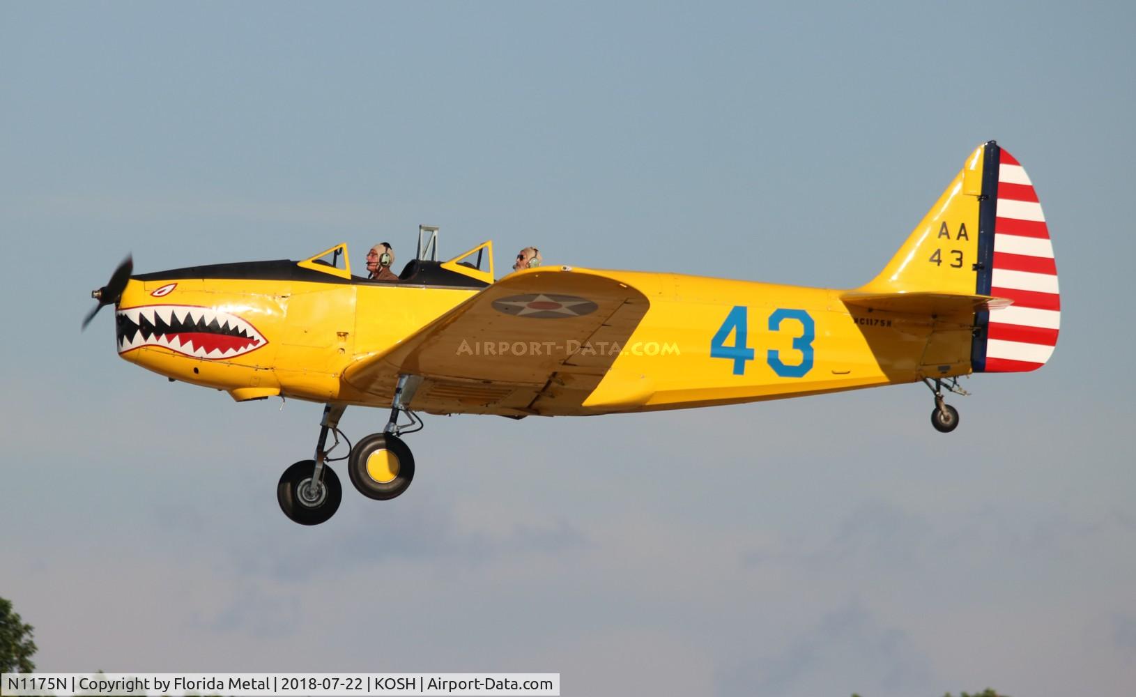 N1175N, Fairchild M-62A-3 Cornell II C/N FT635, EAA OSH 2018