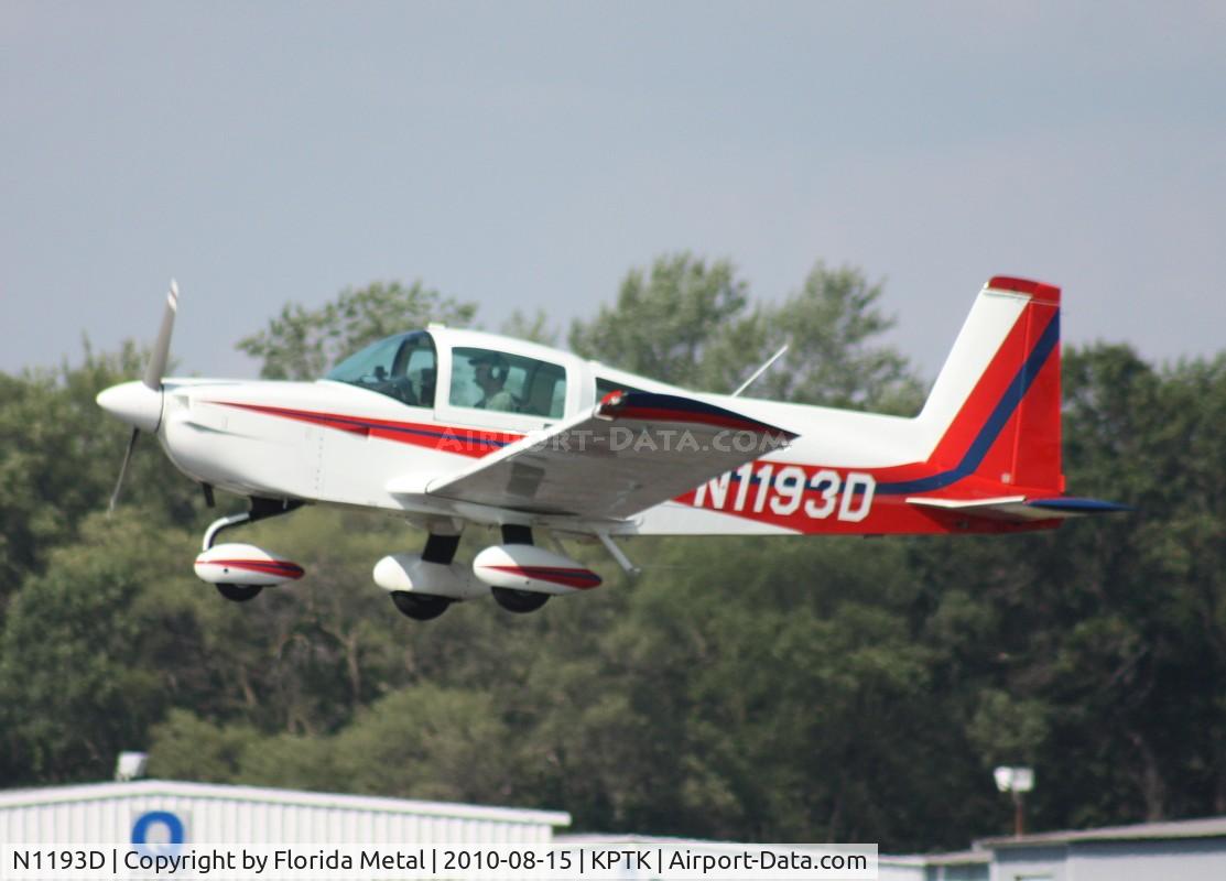 N1193D, 1991 American General AG-5B Tiger C/N 10055, PTK 2010