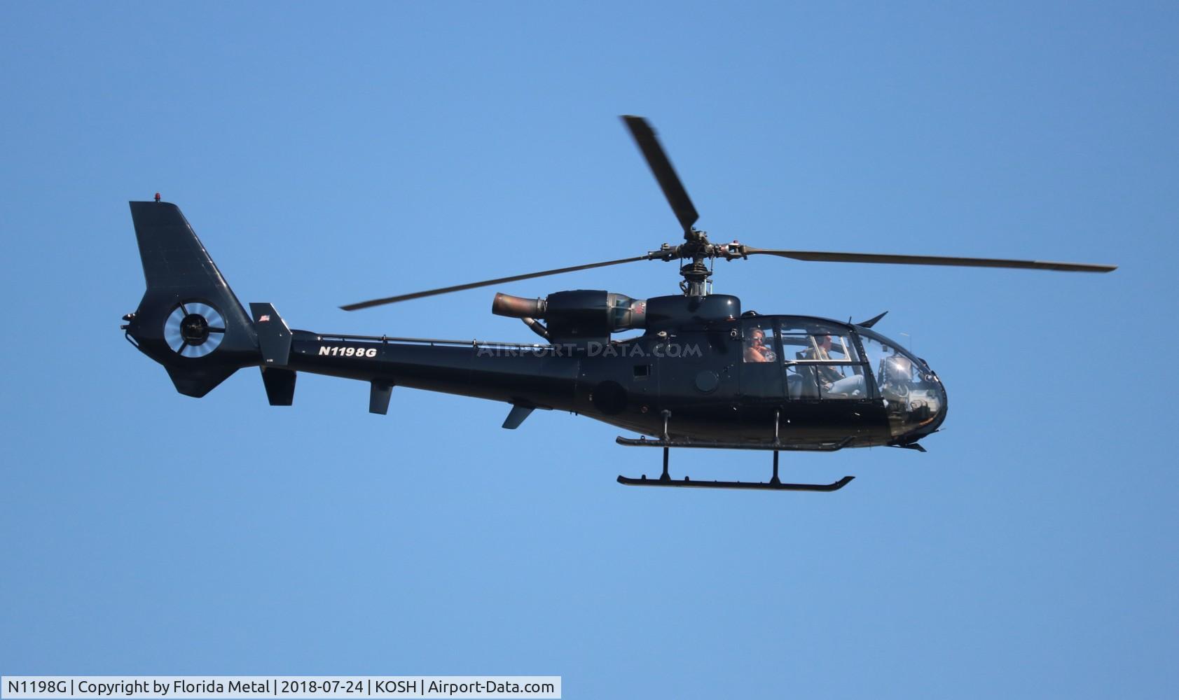 N1198G, 1974 Aerospatiale SA-341F Gazelle C/N 1198, EAA OSH 2018