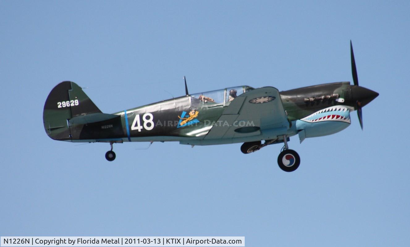 N1226N, Curtiss P-40N Warhawk C/N 29629, TICO 2011