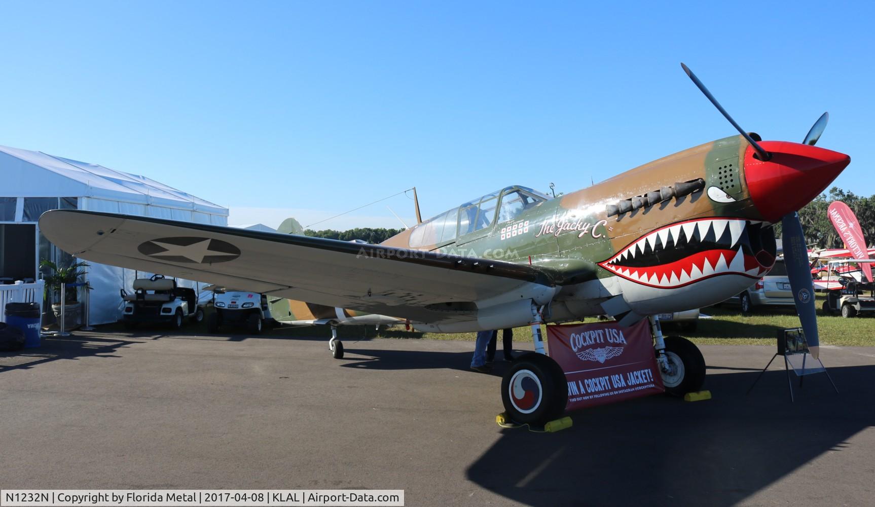 N1232N, 1943 Curtiss P-40N Warhawk C/N 27483, SNF LAL 2017