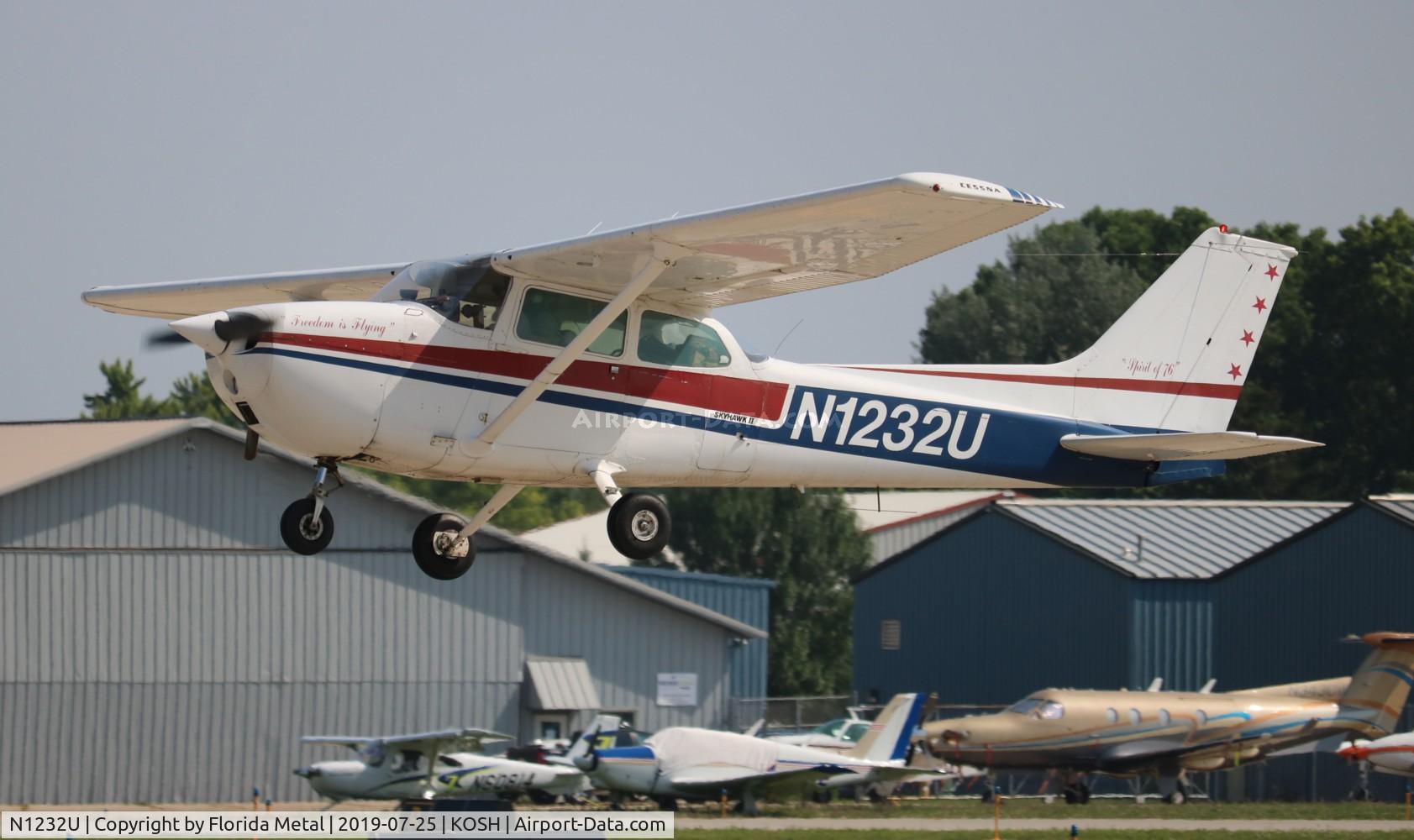 N1232U, 1976 Cessna 172M C/N 17266928, EAA OSH 2019