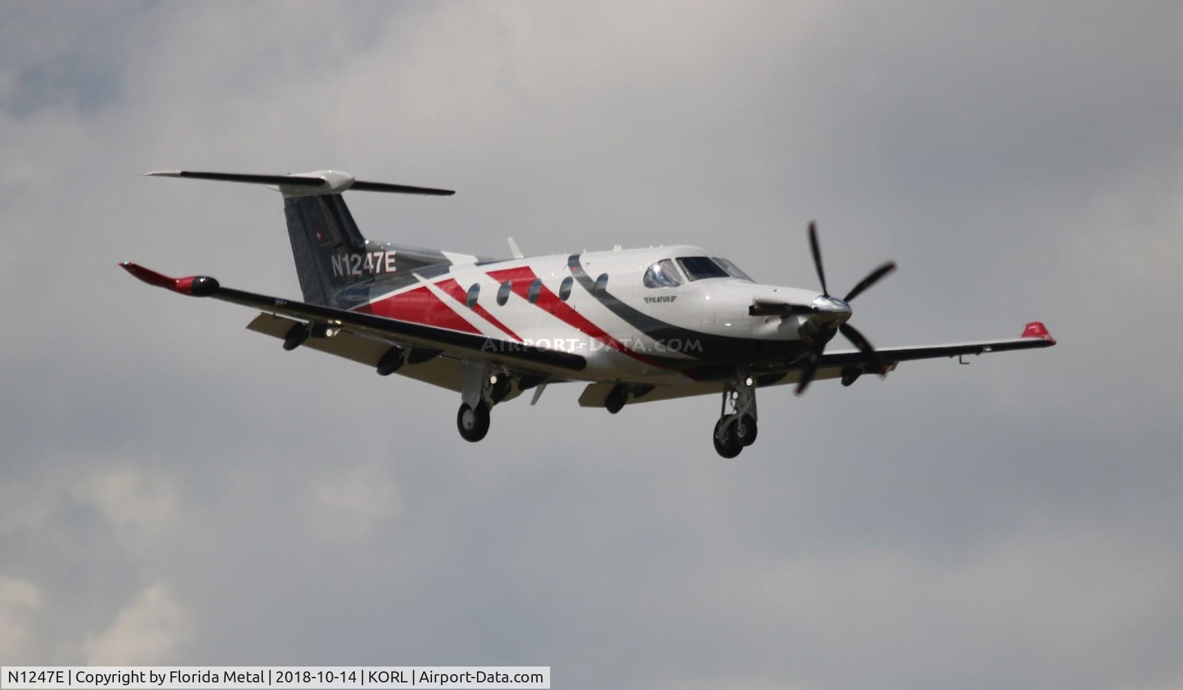 N1247E, 2017 Pilatus PC-12/47E C/N 1762, NBAA ORL 2018