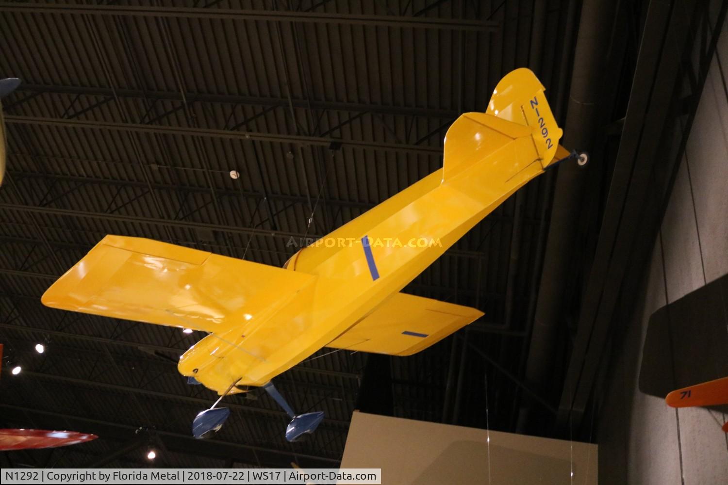 N1292, 1948 Wittman DFA (Little Bonzo) C/N 7, EAA Museum 2018