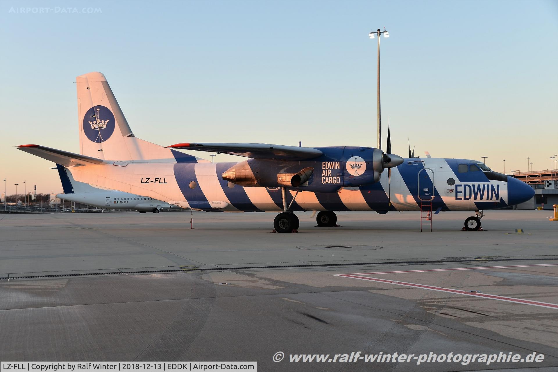 LZ-FLL, 1982 Antonov An-26B C/N 27312201, Antonov An-26B - Edwin Air Cargo - 122-01 - LZ-FLL - 13.12.2018 - CGN