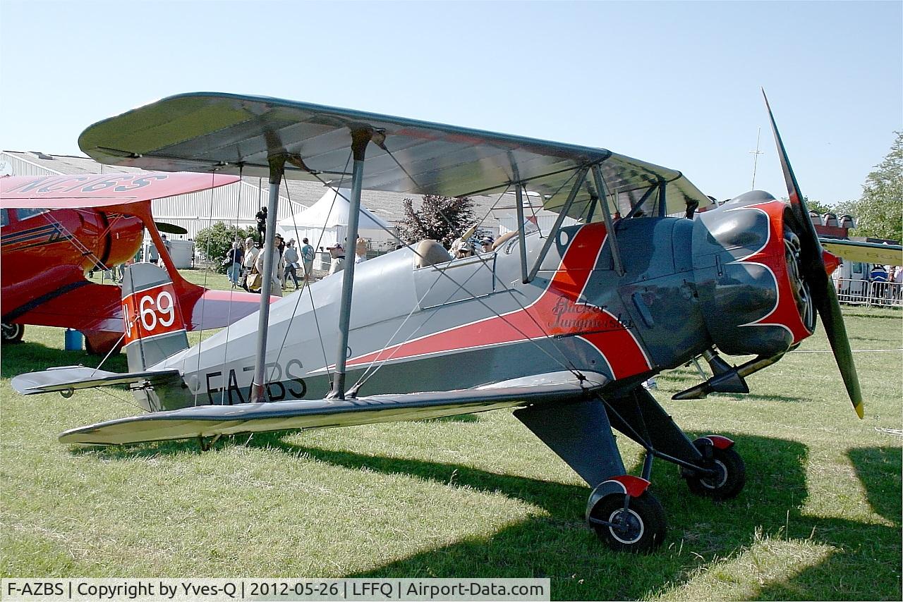 F-AZBS, 1938 Bucker Bu-133C Jungmeister C/N 16, Bucker Bu-133C Jungmeister, Static display, La Ferté-Alais airfield (LFFQ) Airshow 2012