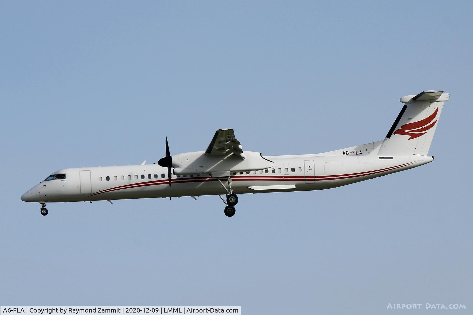 A6-FLA, 2013 De Havilland Canada DHC-8-402 Dash 8 C/N 4454, A6-FLA Falcon Air Services