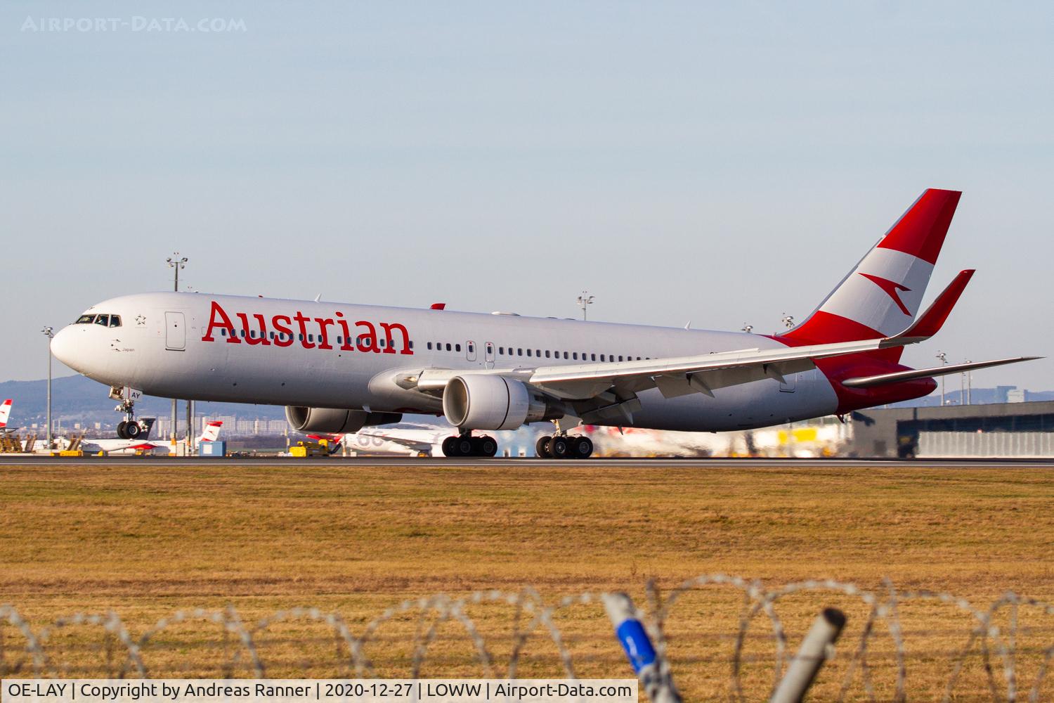 OE-LAY, 1998 Boeing 767-3Z9/ER C/N 29867, Austrian Airlines Boeing 767