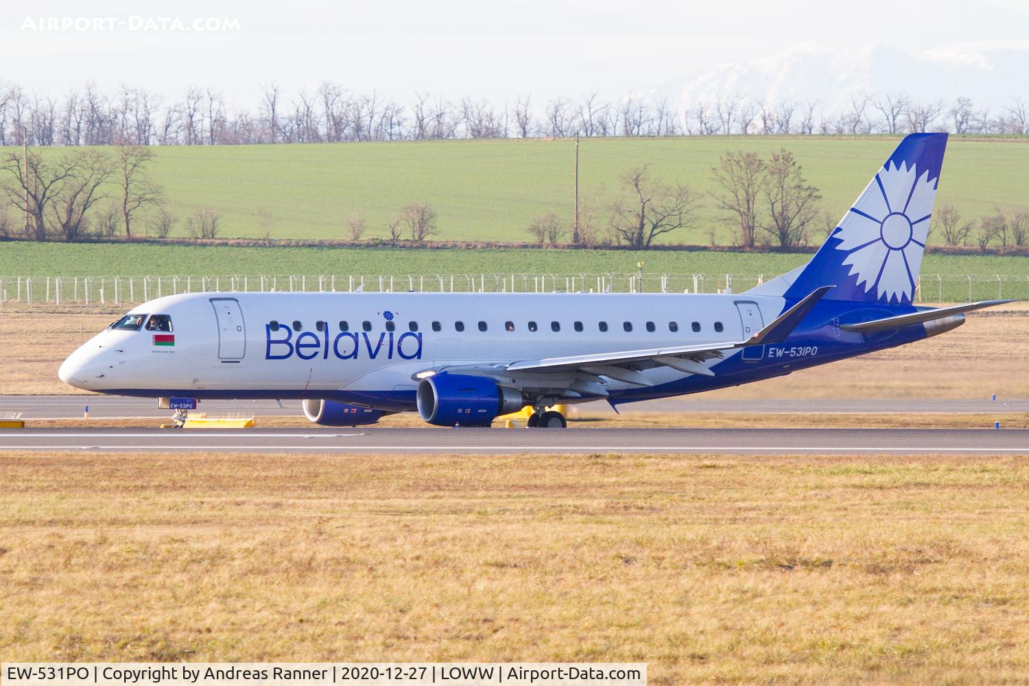 EW-531PO, 2019 Embraer 175LR (ERJ-170-200LR) C/N 17000782, Belavia ERJ-175