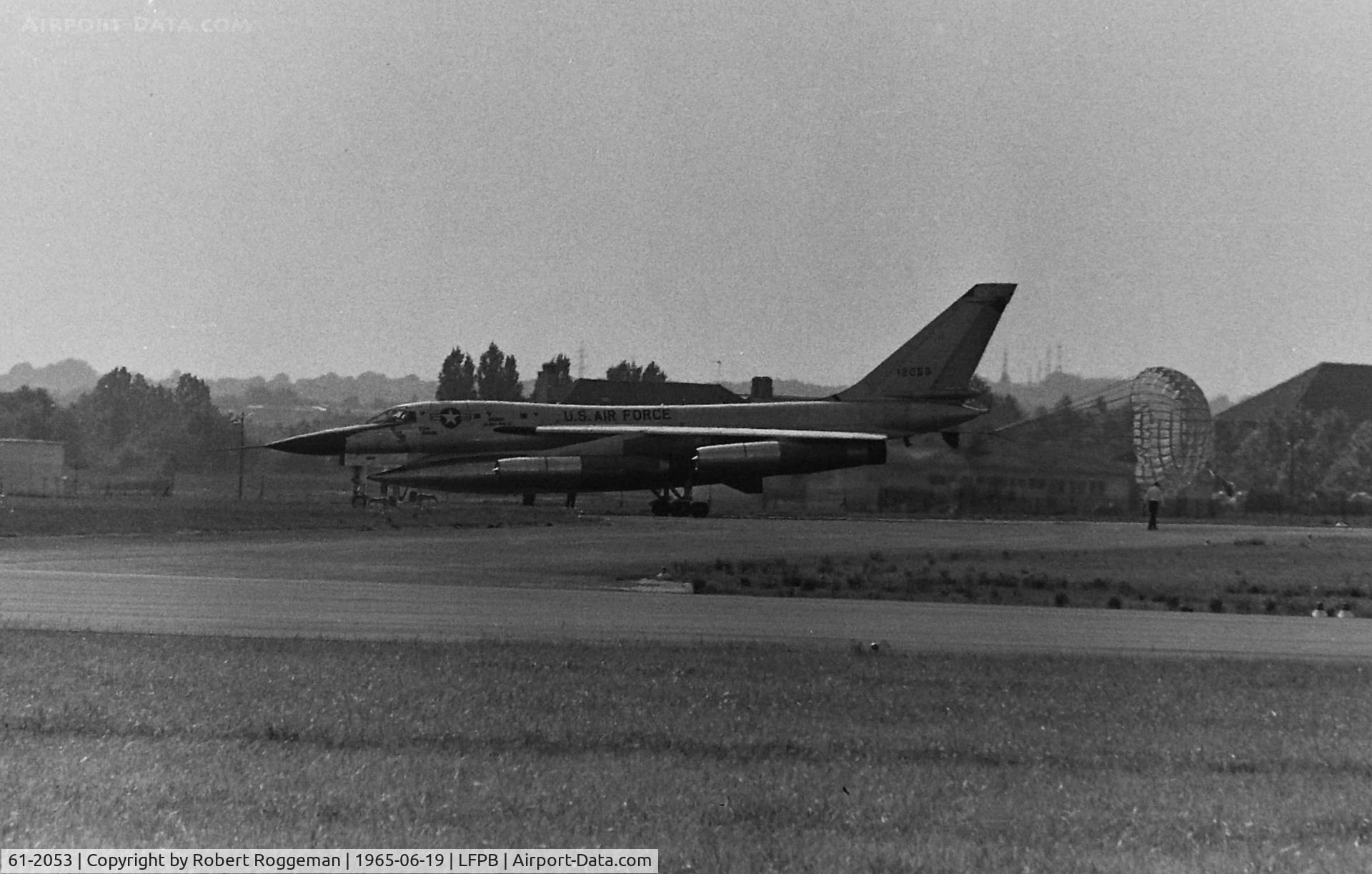 61-2053, 1961 Convair B-58A Hustler C/N 89, PARIS AIRSHOW.