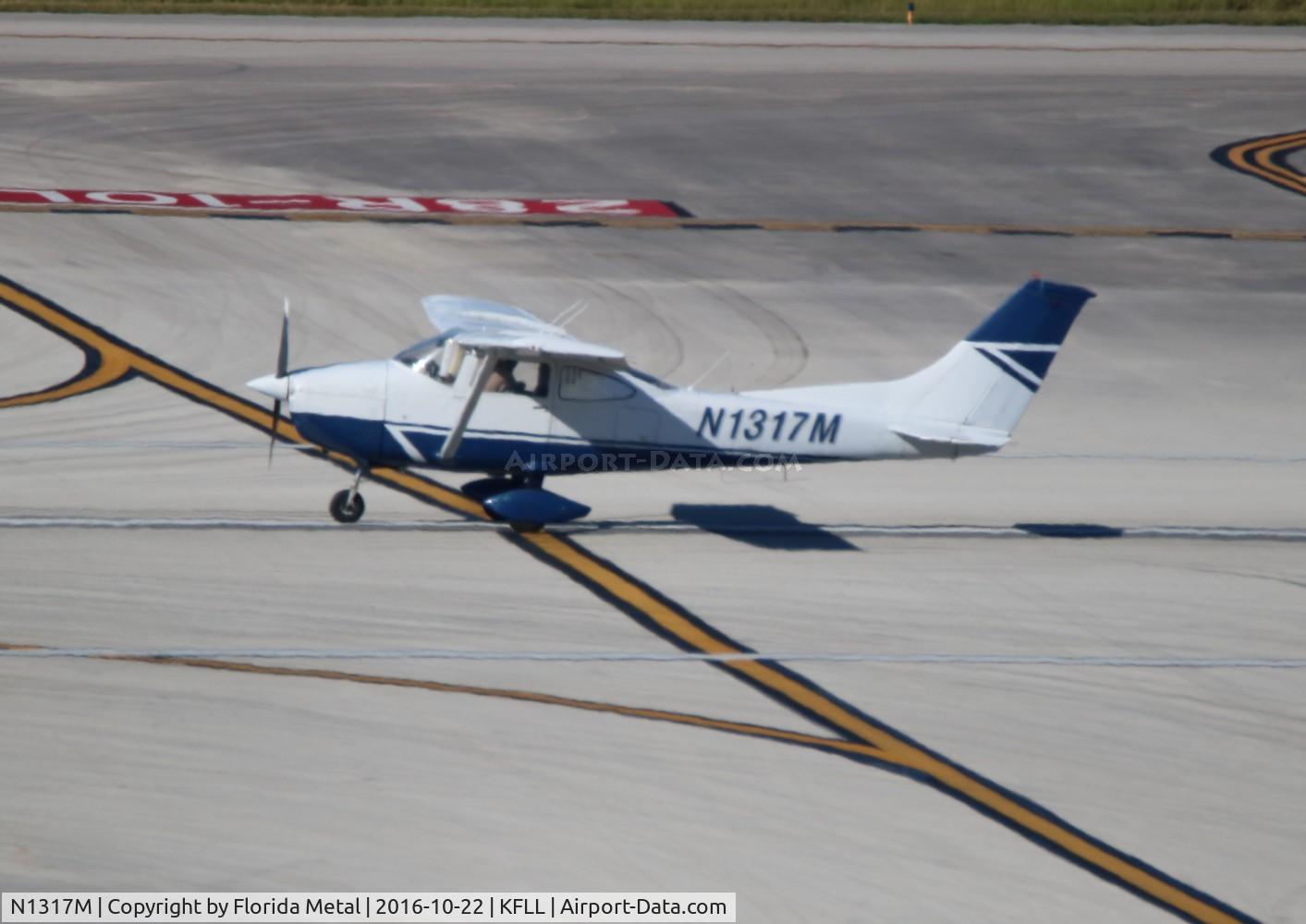 N1317M, 1975 Cessna 182P Skylane C/N 18264287, FLL spotting 2016