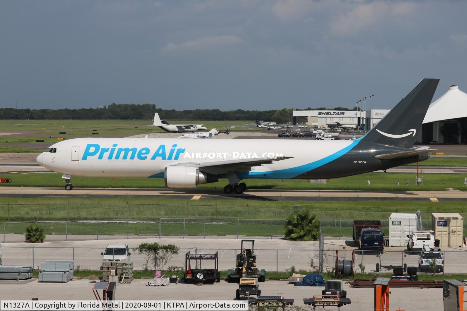 N1327A, 1996 Boeing 767-37D/ER C/N 26328, TPA spotting 2020