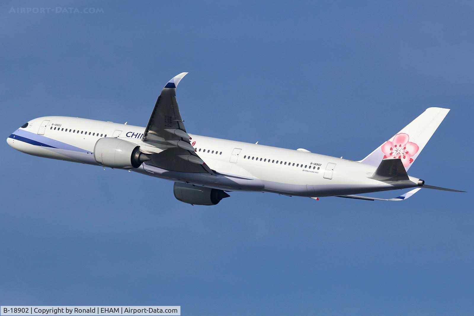 B-18902, 2016 Airbus A350-941 C/N 057, at spl