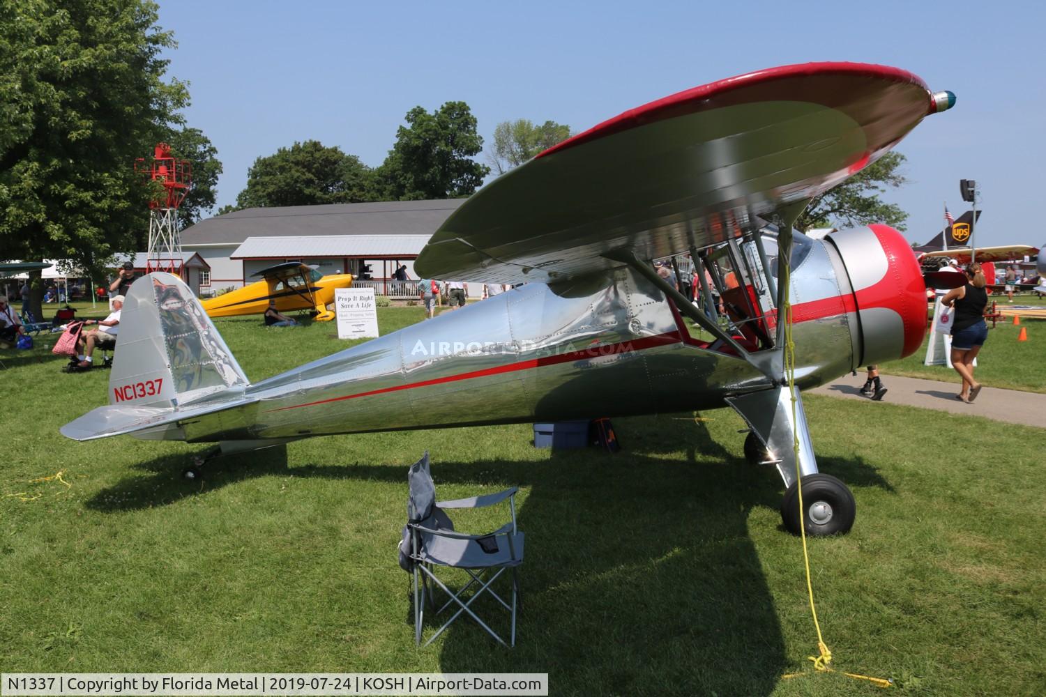 N1337, 1938 Luscombe 4 C/N 403, EAA OSH 2019