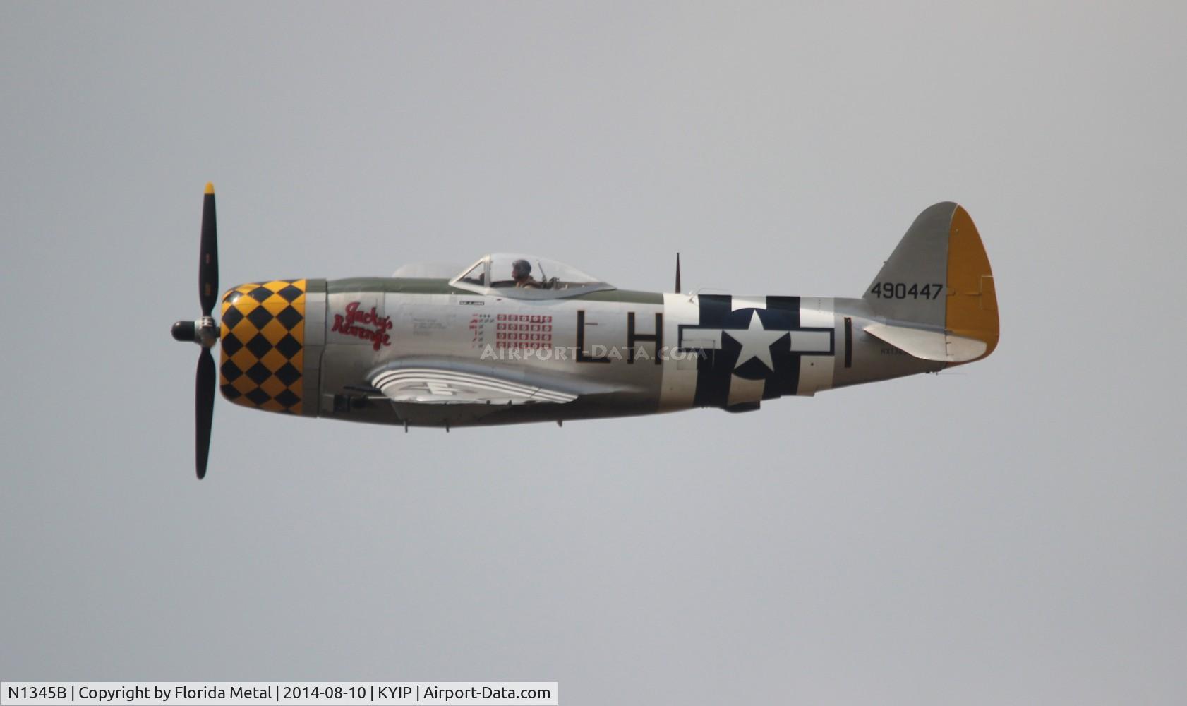 N1345B, 1945 Republic P-47D Thunderbolt C/N 399-55592, TOM YIP 2014