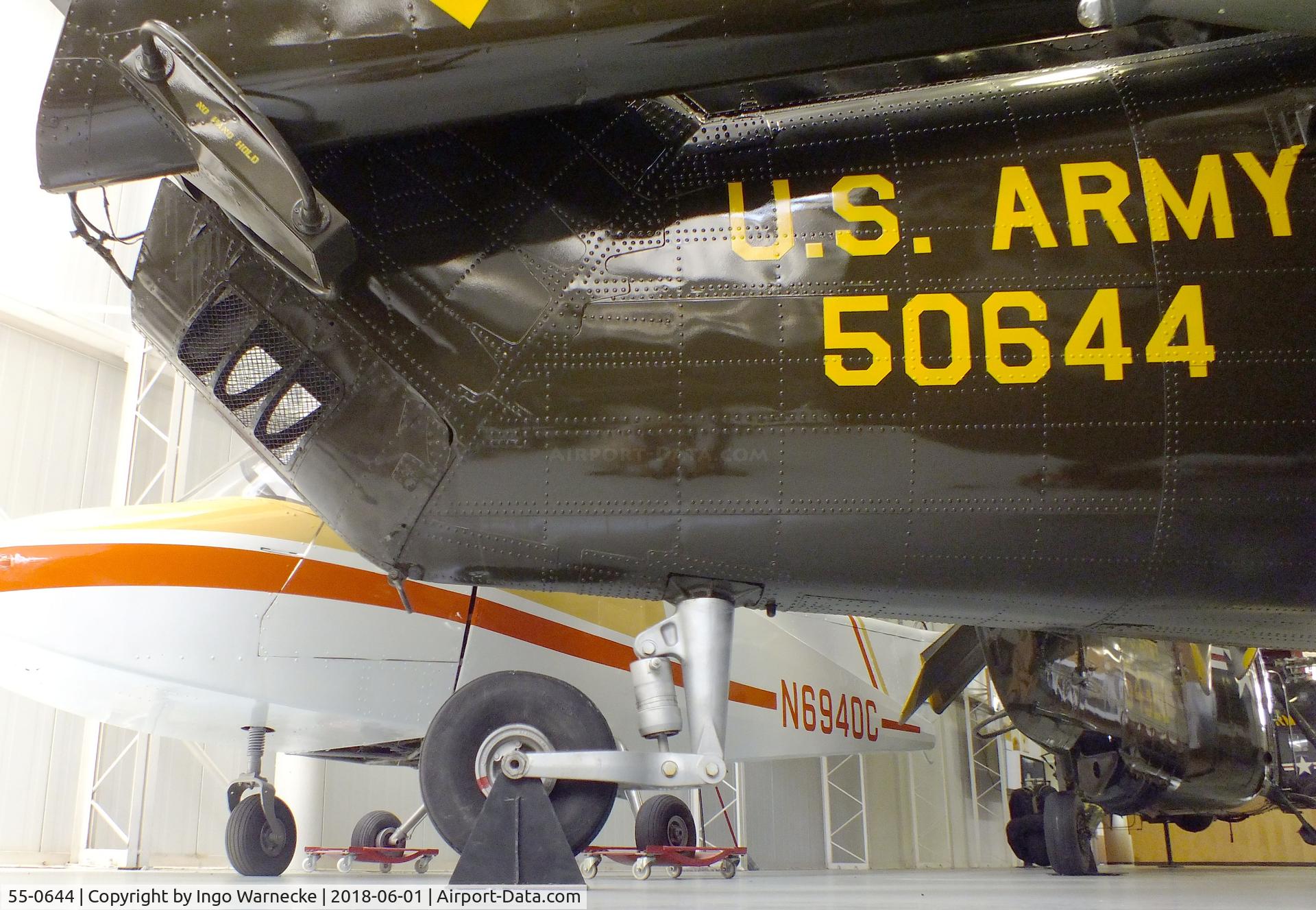 55-0644, 1955 Sikorsky CH-37B Mojave (S-56) C/N 56-031, Sikorsky H-37A-SI Mojave at the US Army Aviation Museum, Ft. Rucker