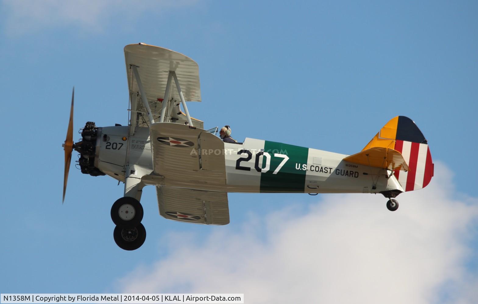 N1358M, 1941 Boeing B75N1 C/N 75-1229, SNF LAL 2014