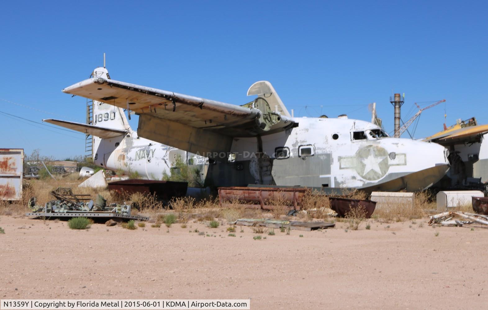 N1359Y, Grumman UF-1 Albatross (Model G-64) C/N 131890 (233), PIMA 2015 boneyard UF-1