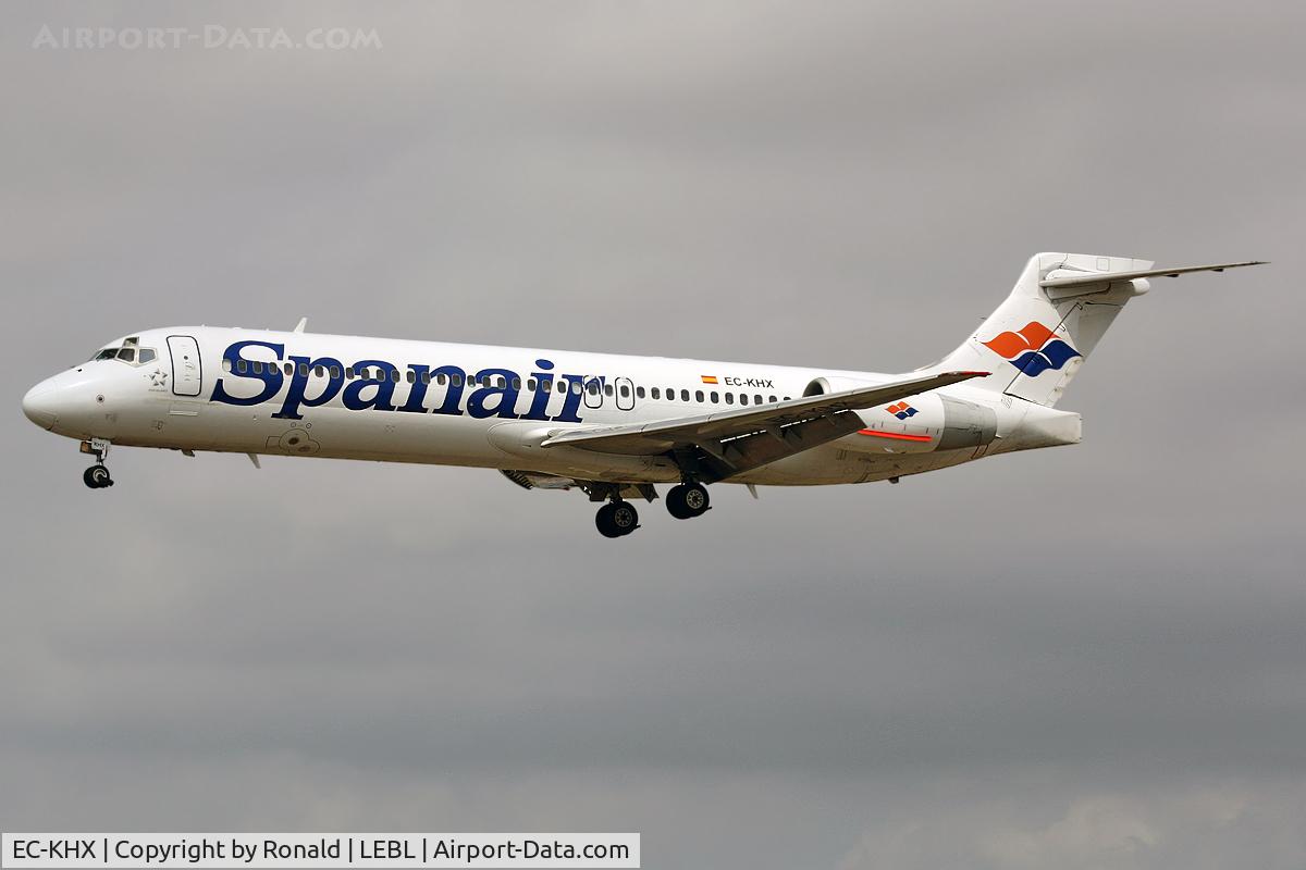 EC-KHX, 1999 Boeing 717-2K9 C/N 55053, at el prat