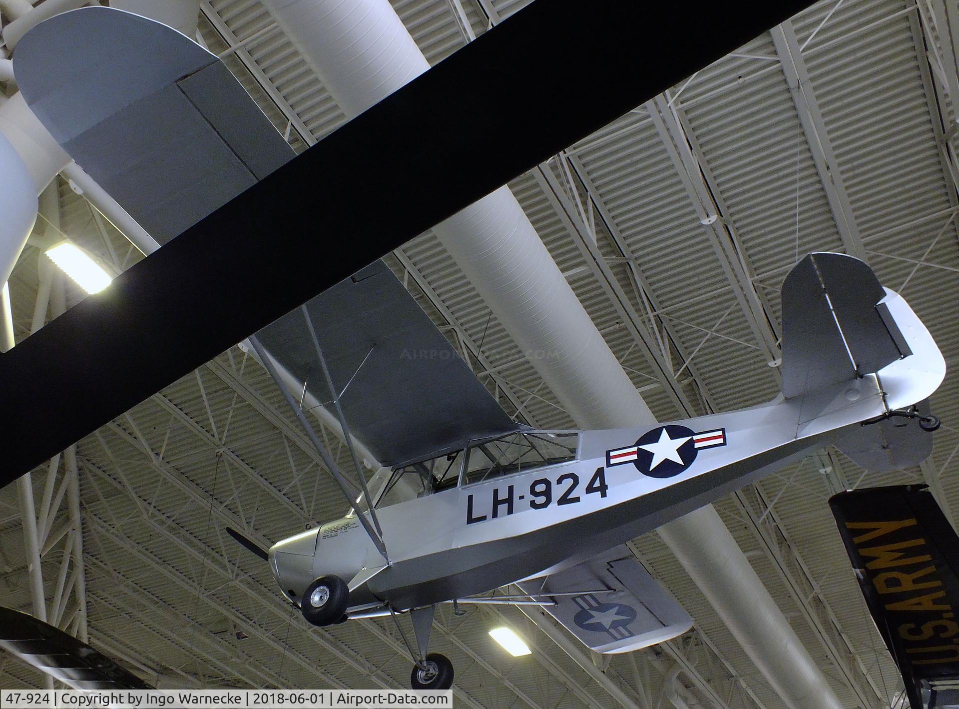 47-924, 1947 Aeronca L-16A (7BCM) C/N 7BCM-138, Aeronca L-16A 'Grashopper' at the US Army Aviation Museum, Ft. Rucker