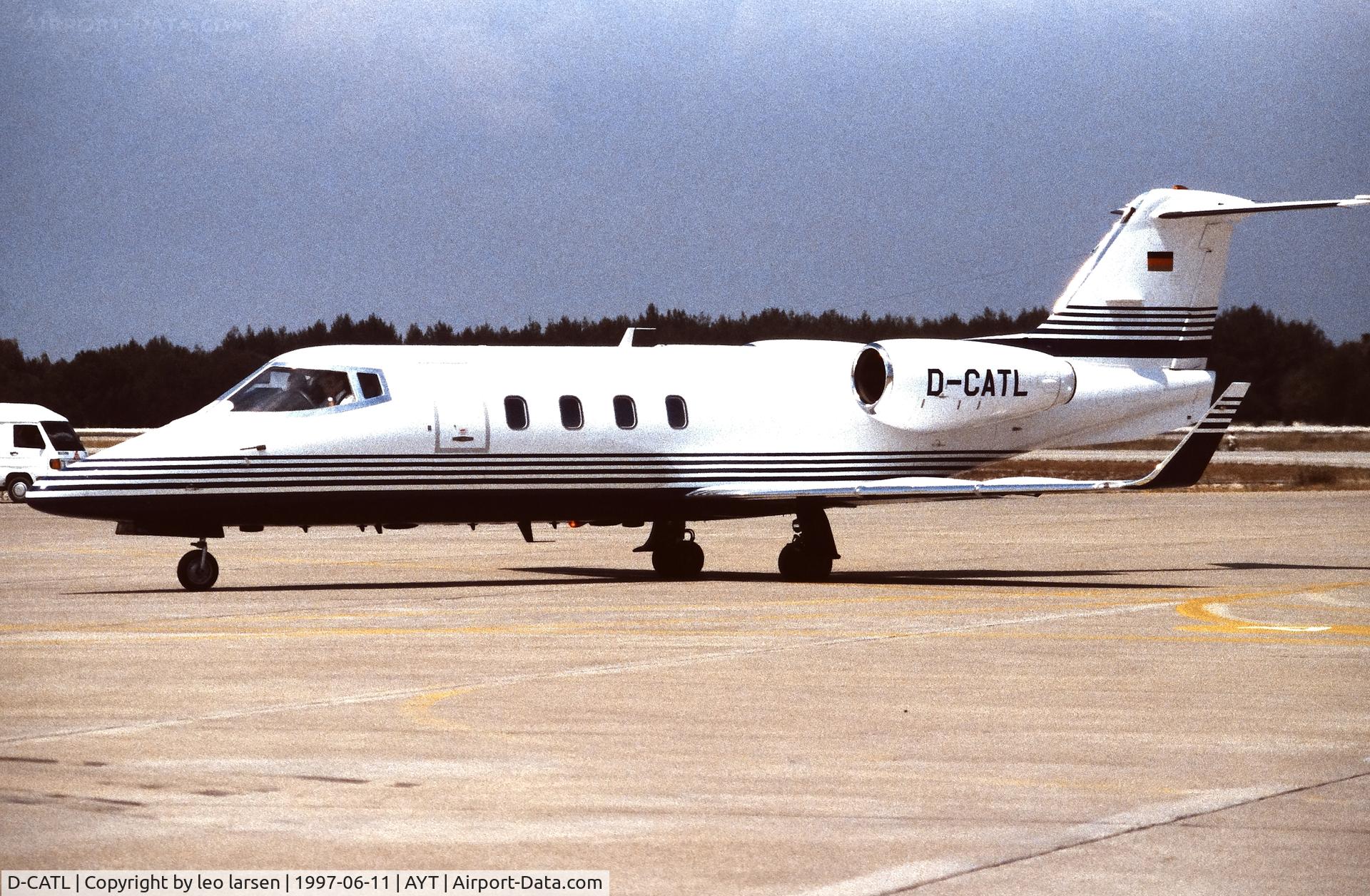 D-CATL, Gates Learjet 55 C/N 55-051, Antalya 11.6.1997