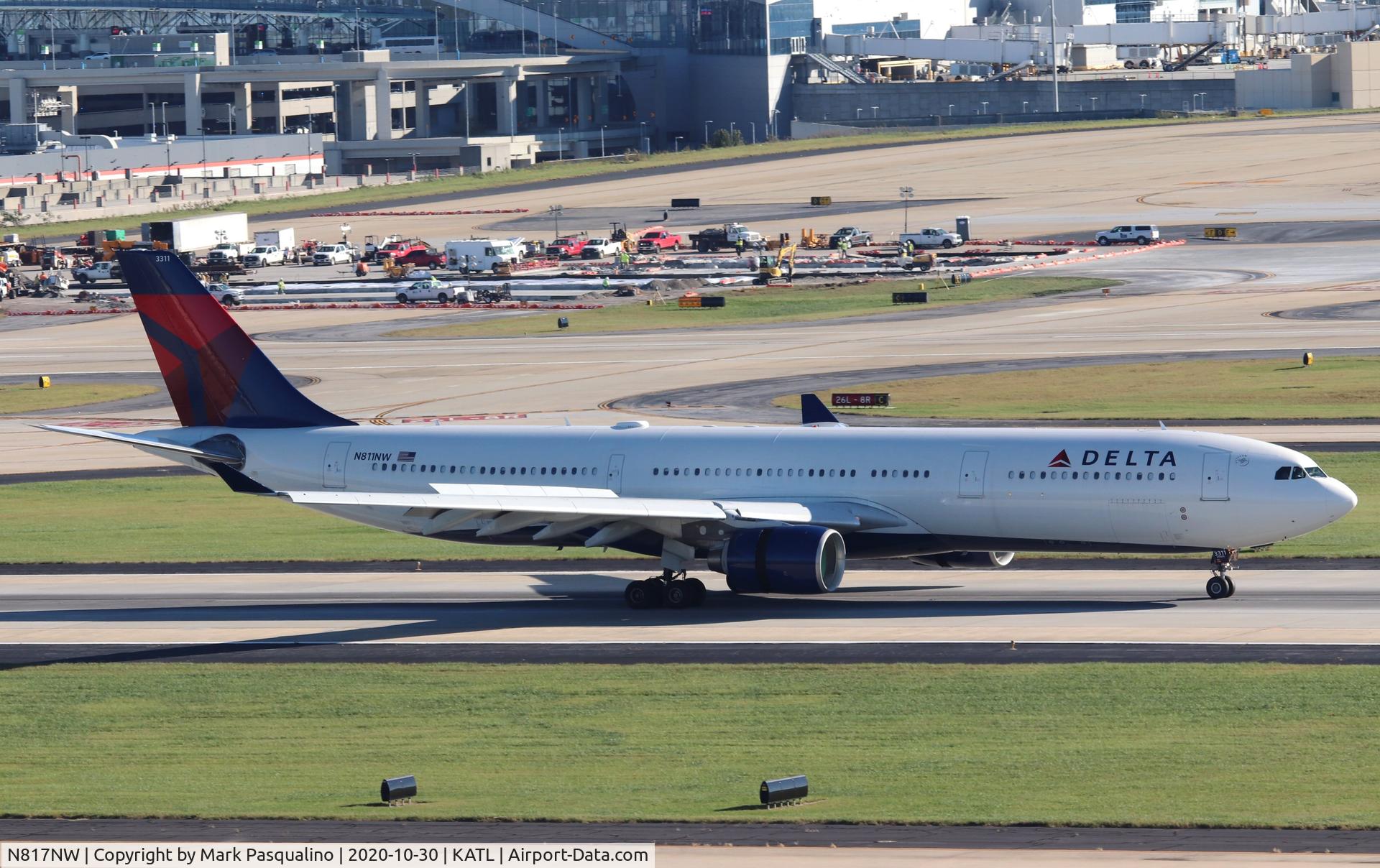 N817NW, 2007 Airbus A330-323 C/N 0843, Airbus A330-323