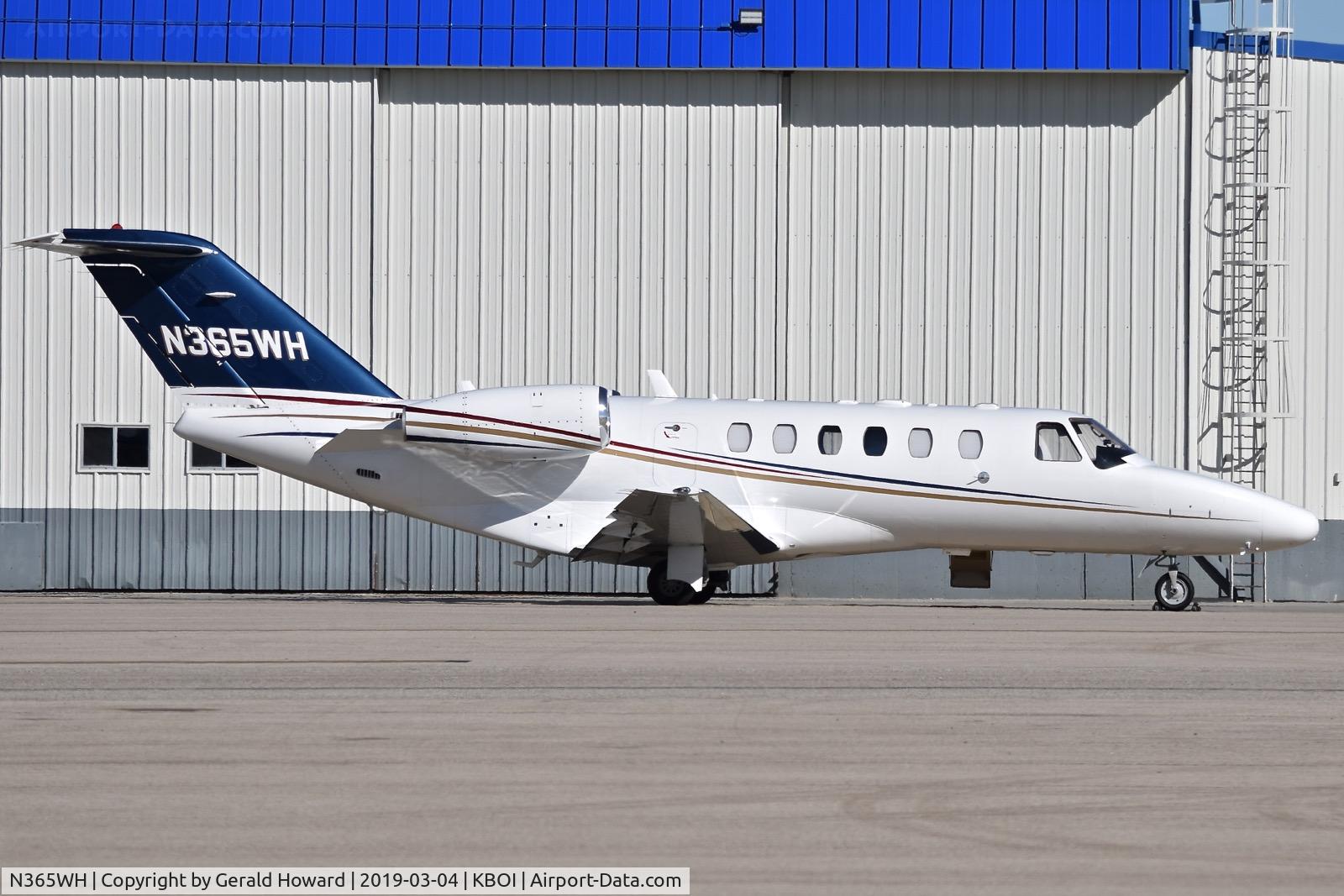 N365WH, 2008 Cessna 525A CitationJet CJ2+ C/N 525A0395, Parked on north GA ramp.