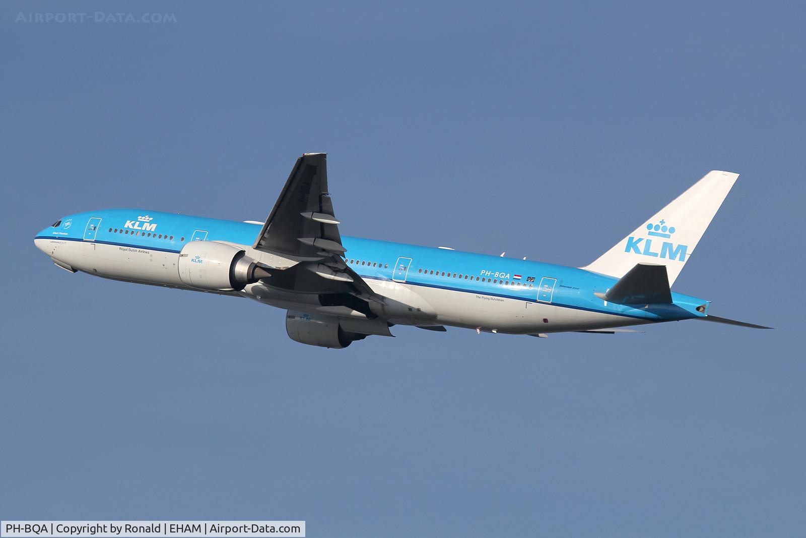 PH-BQA, 2003 Boeing 777-206/ER C/N 33711, at spl