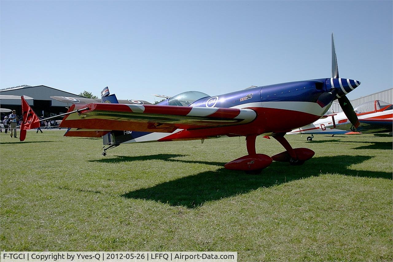 F-TGCI, Extra EA-330SC C/N 04, Extra 330SC, Static display, La Ferté-Alais Airfield (LFFQ) Air Show 2012