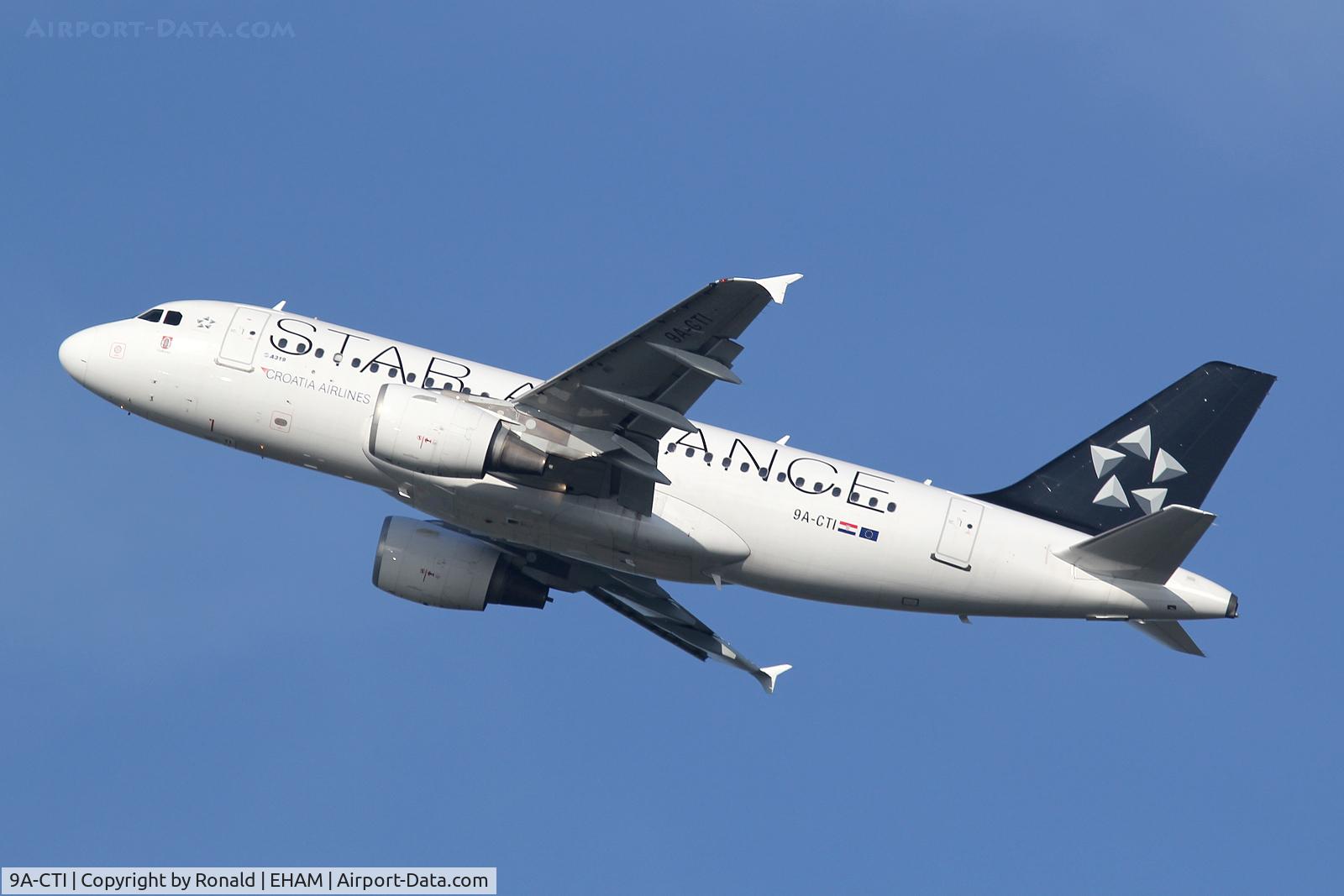 9A-CTI, 1999 Airbus A319-112 C/N 1029, at spl