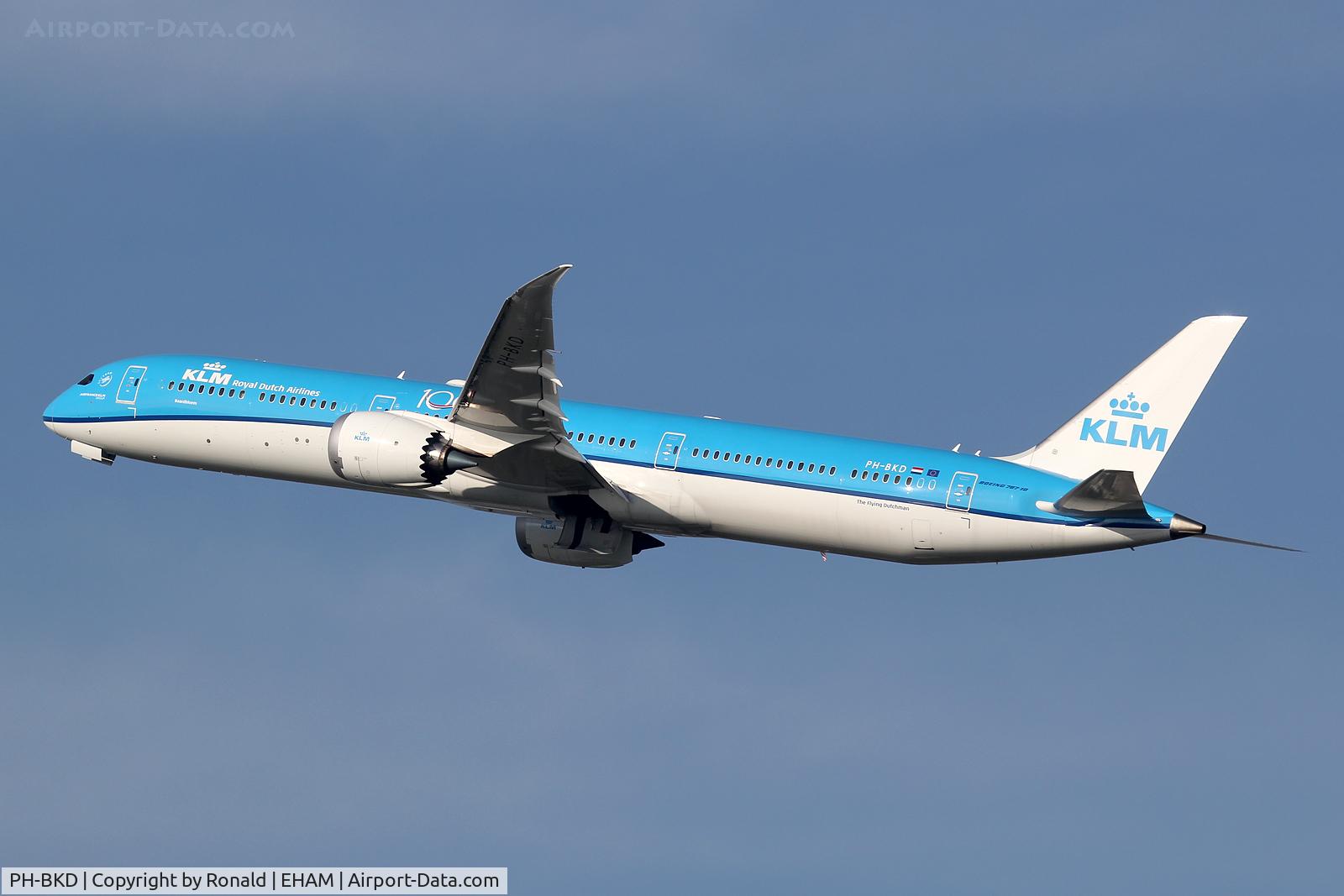 PH-BKD, 2019 Boeing 787-10 Dreamliner C/N 42492, at spl