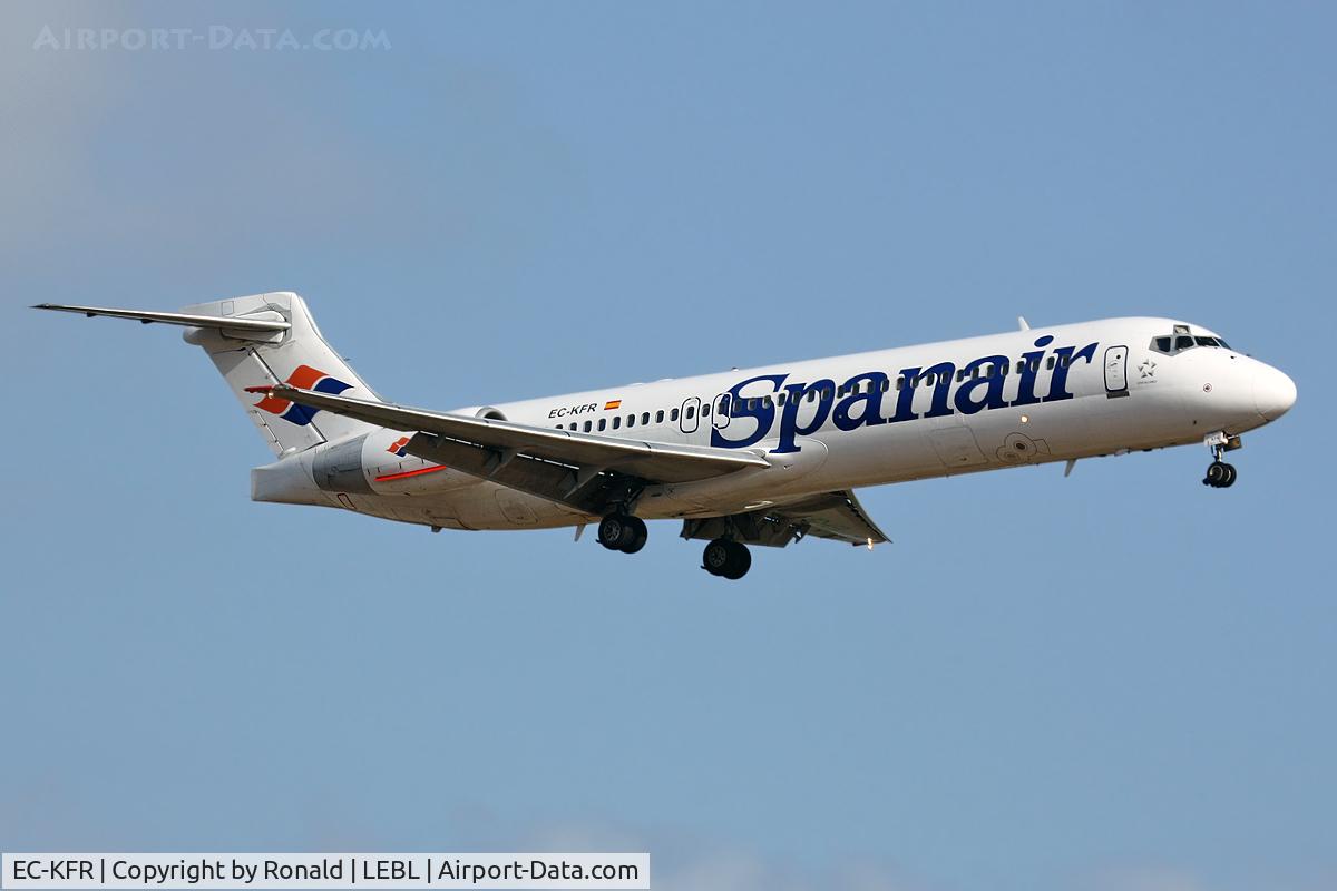 EC-KFR, 1999 Boeing 717-2K9 C/N 55056, at el prat