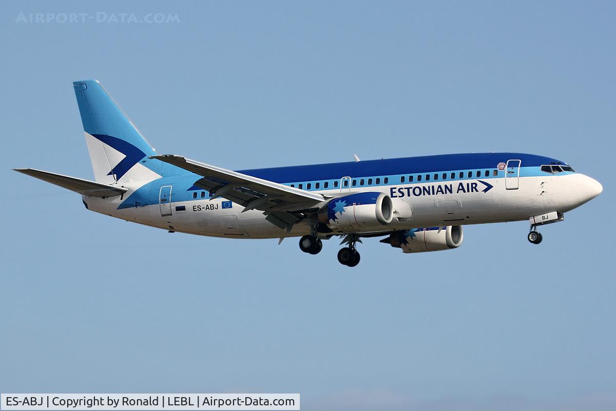 ES-ABJ, 1997 Boeing 737-33R C/N 28873, at el prat