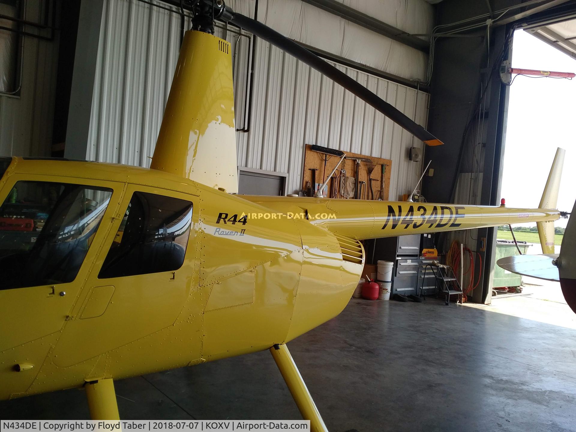 N434DE, 2004 Robinson R44 II C/N 10427, Annual Time