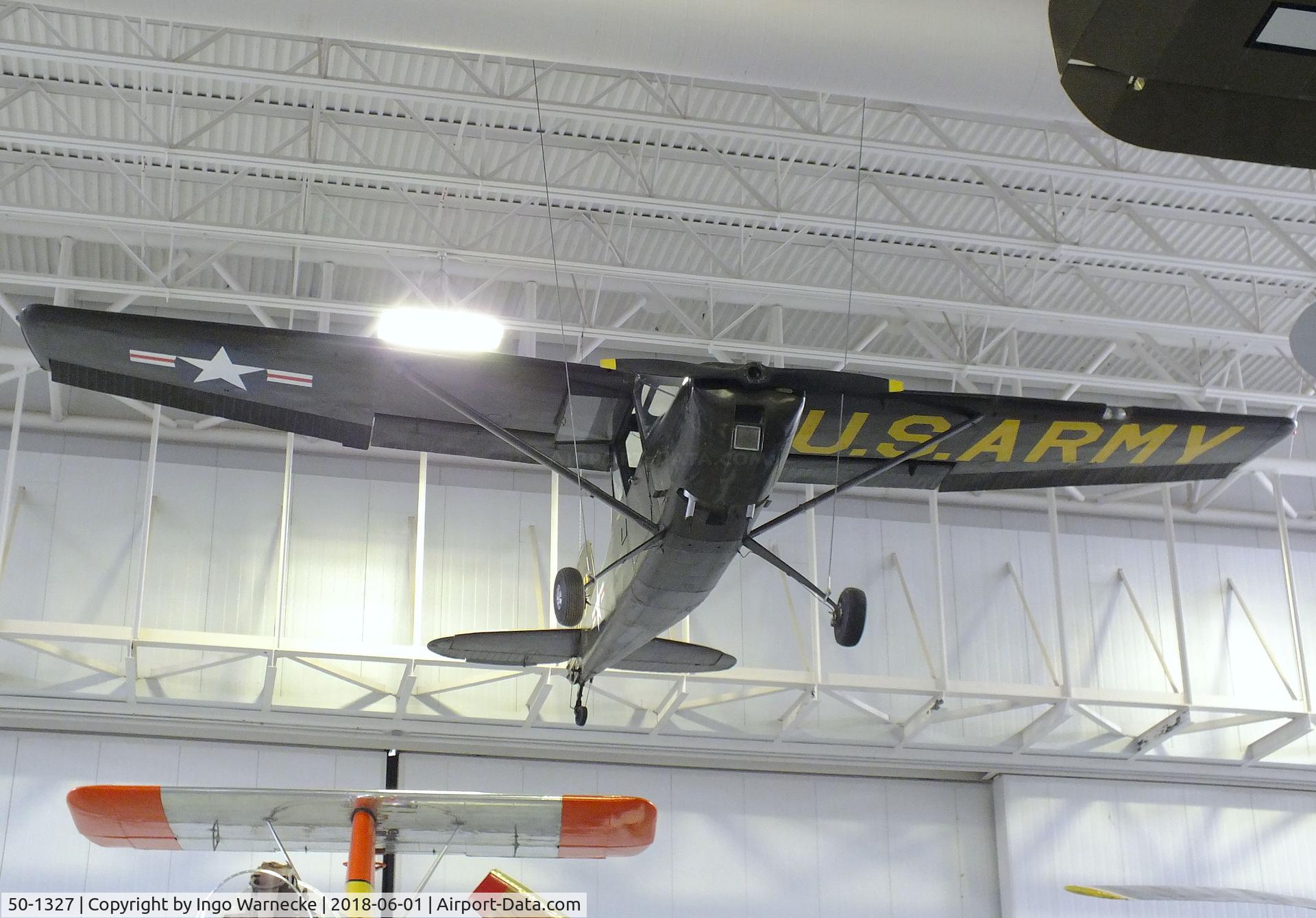 50-1327, 1950 Cessna O-1A Bird Dog C/N 21001, Cessna O-1A Bird Dog at the US Army Aviation Museum, Ft. Rucker